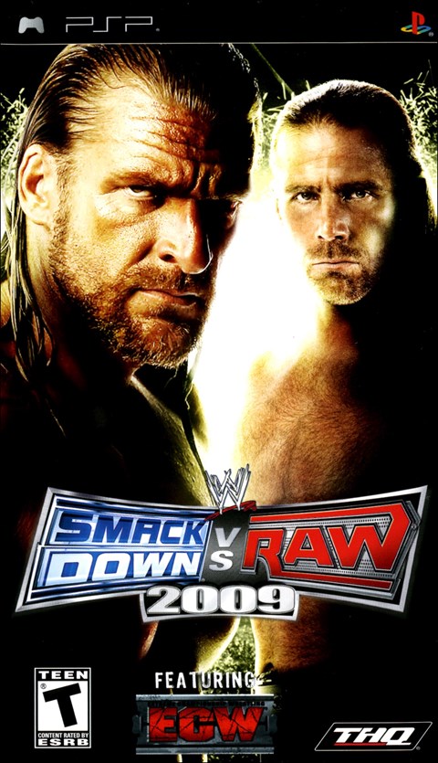WWE Smackdown vs. Raw 2009 PSP - Video Game - Used - CaveGamers