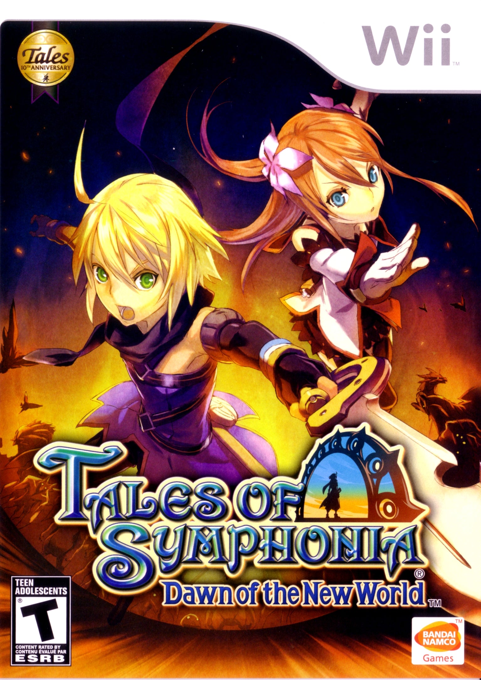 Tales of Symphonia Dawn of the New World Wii - Video Game - Used - CaveGamers