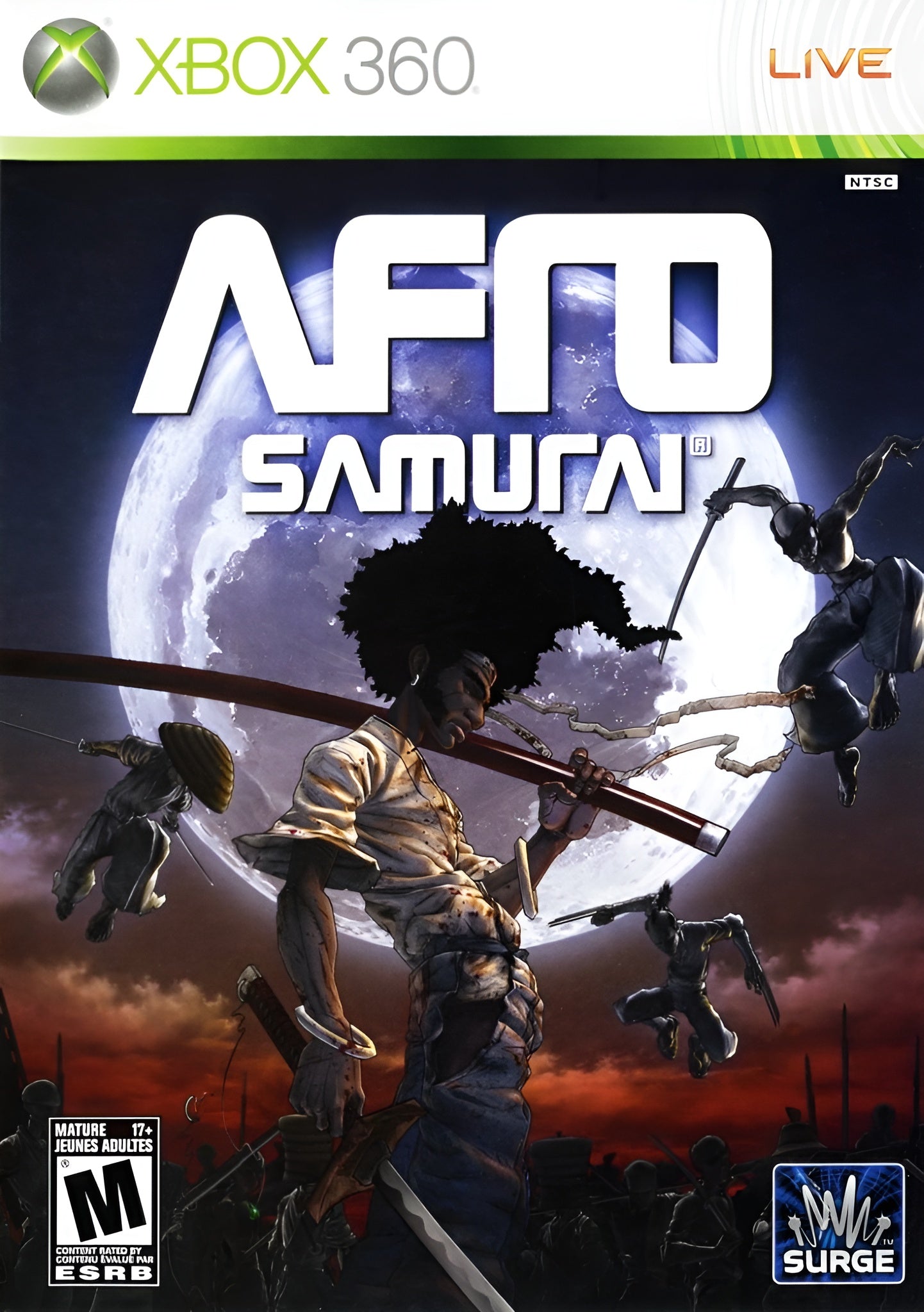 Afro Samurai Xbox 360 - Video Game - Used - CaveGamers