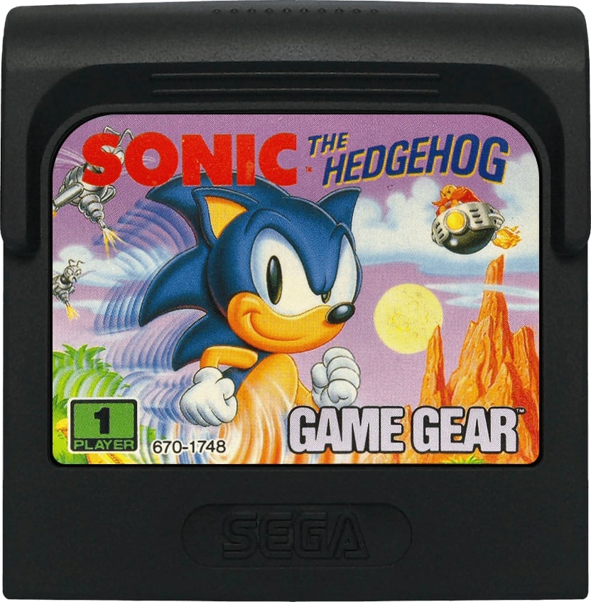 Sonic the Hedgehog GameGear - Video Game - Used - CaveGamers - Image 3