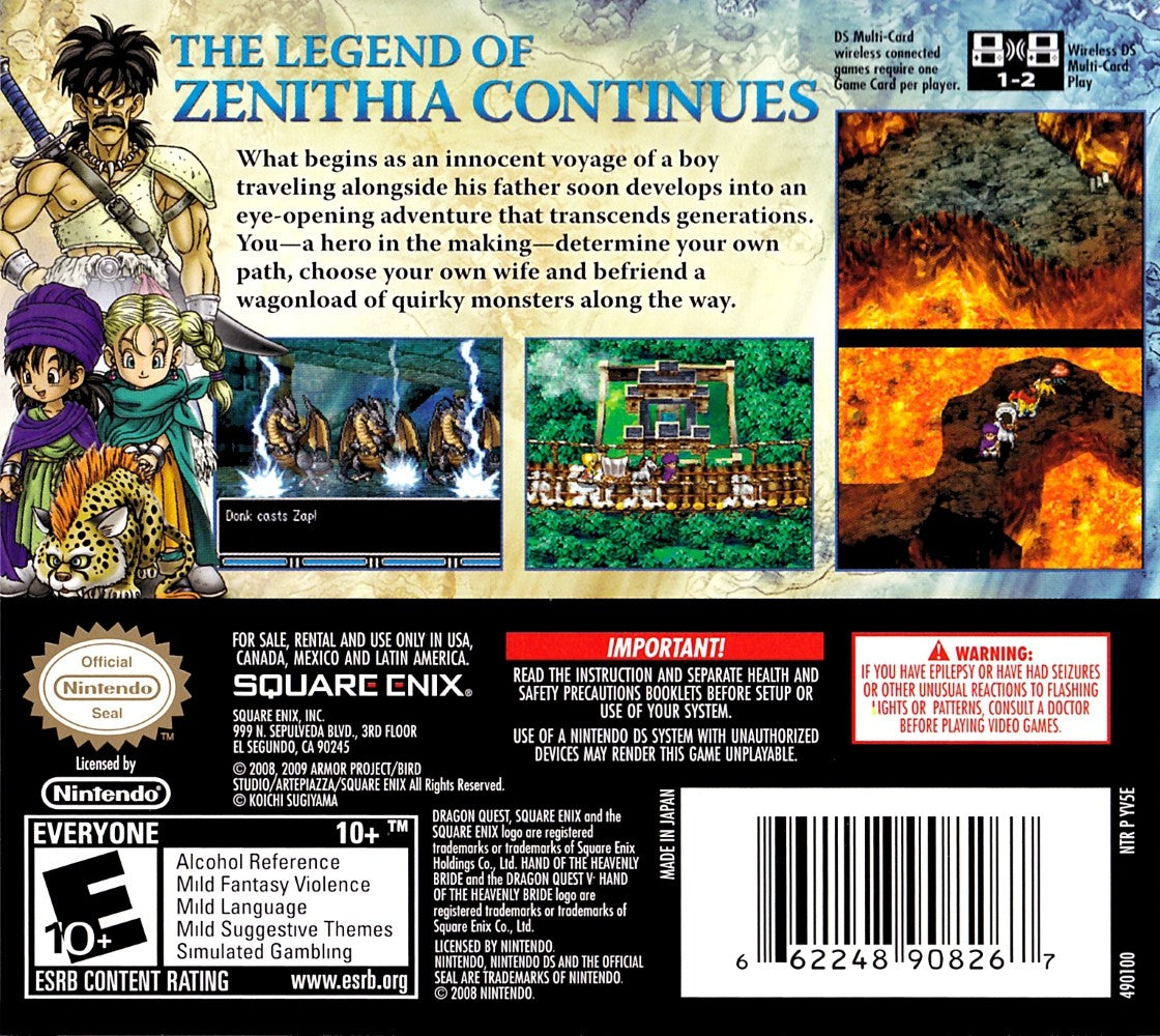 Dragon Quest V Hand of the Heavenly Bride