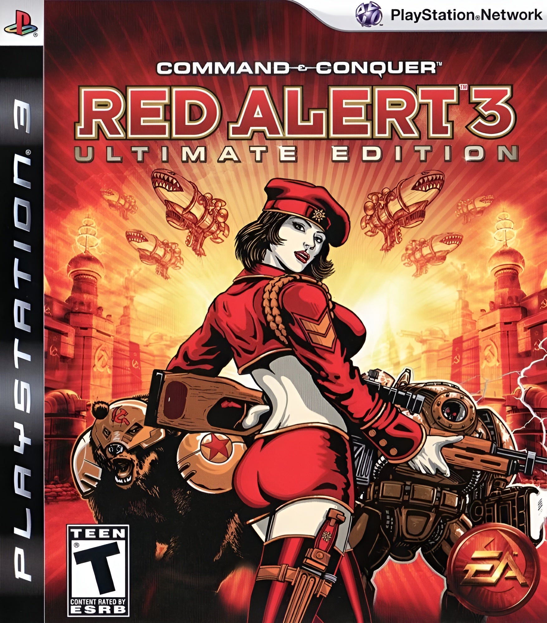Command & Conquer Red Alert 3 Ultimate Edition PS3 - Video Game - Used - CaveGamers