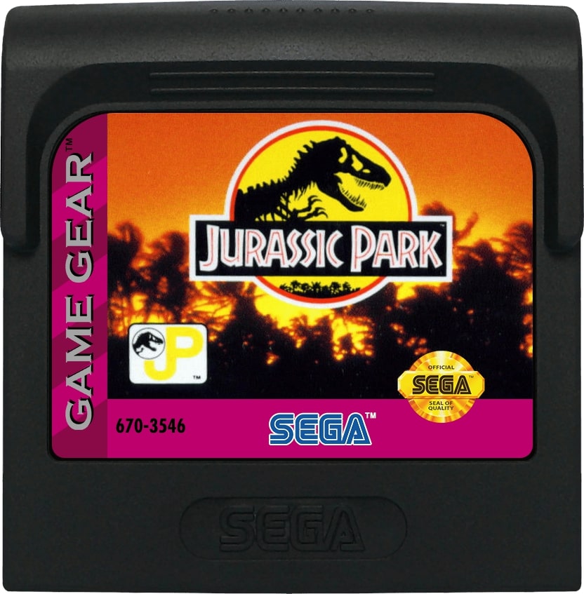 Jurassic Park GameGear - Video Game - Used - CaveGamers - Image 3