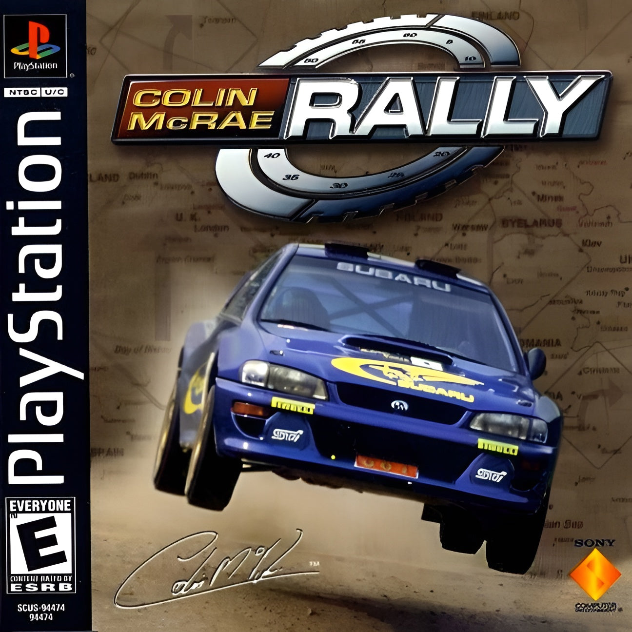 Colin McRae Rally Playstation - Video Game - Used - CaveGamers