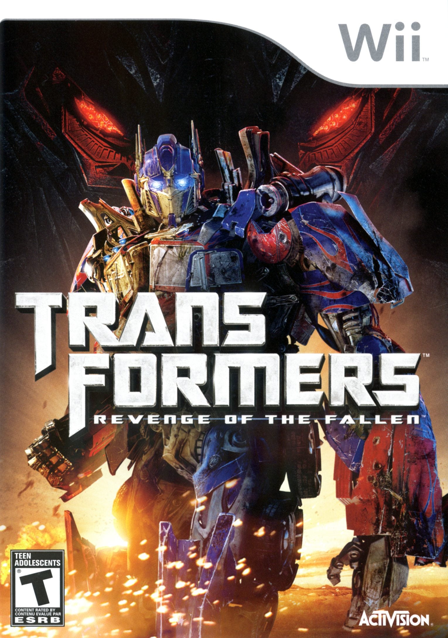 Transformers: Revenge of the Fallen Wii - Video Game - Used - CaveGamers
