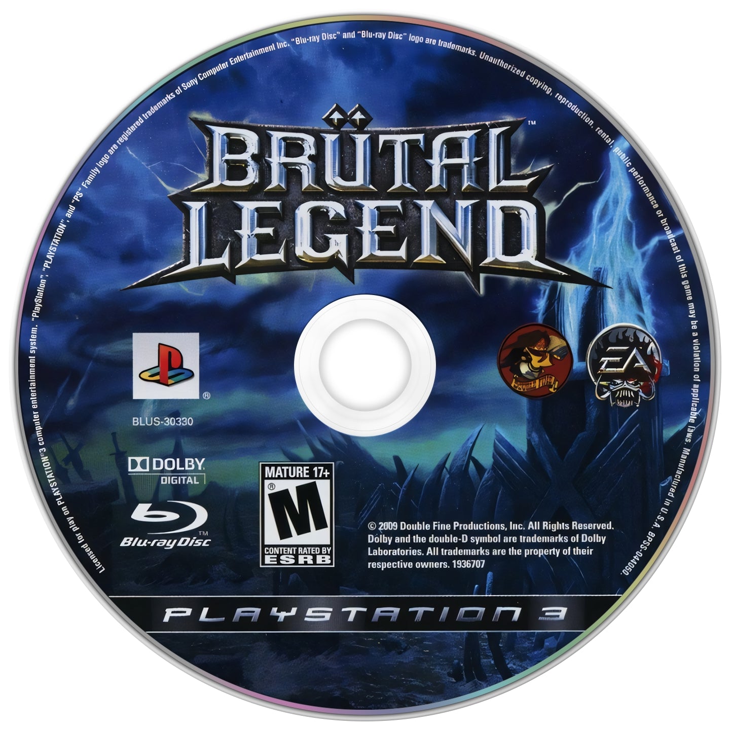 Brutal Legend PS3 - Video Game - Used - CaveGamers - Image 3