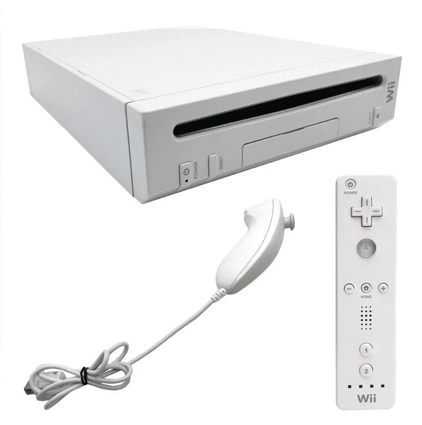 Nintendo Wii Console - White RVL-001 [Backwards Compatible]