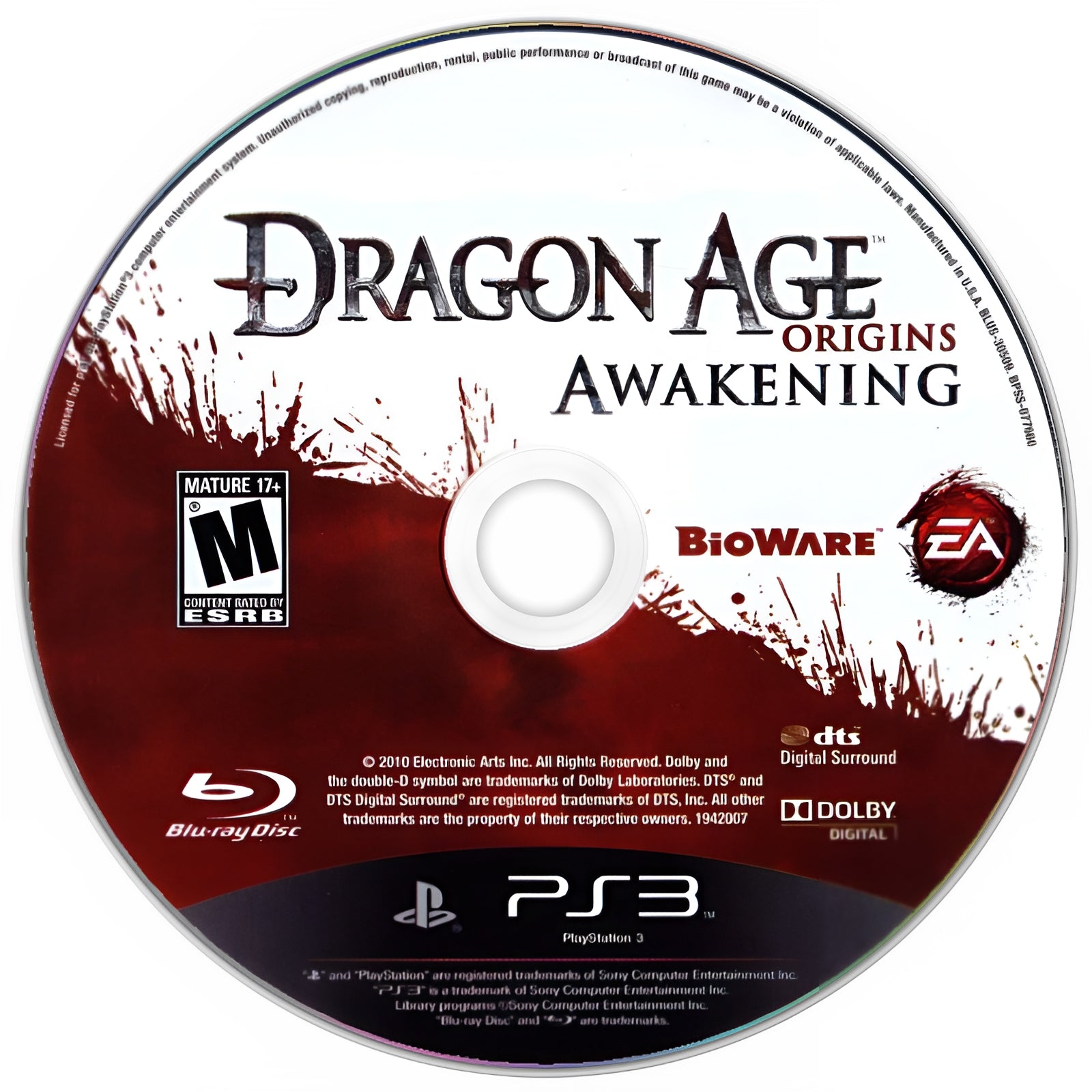 Dragon Age: Origins Awakening Expansion PS3 - Video Game - Used - CaveGamers - Image 3