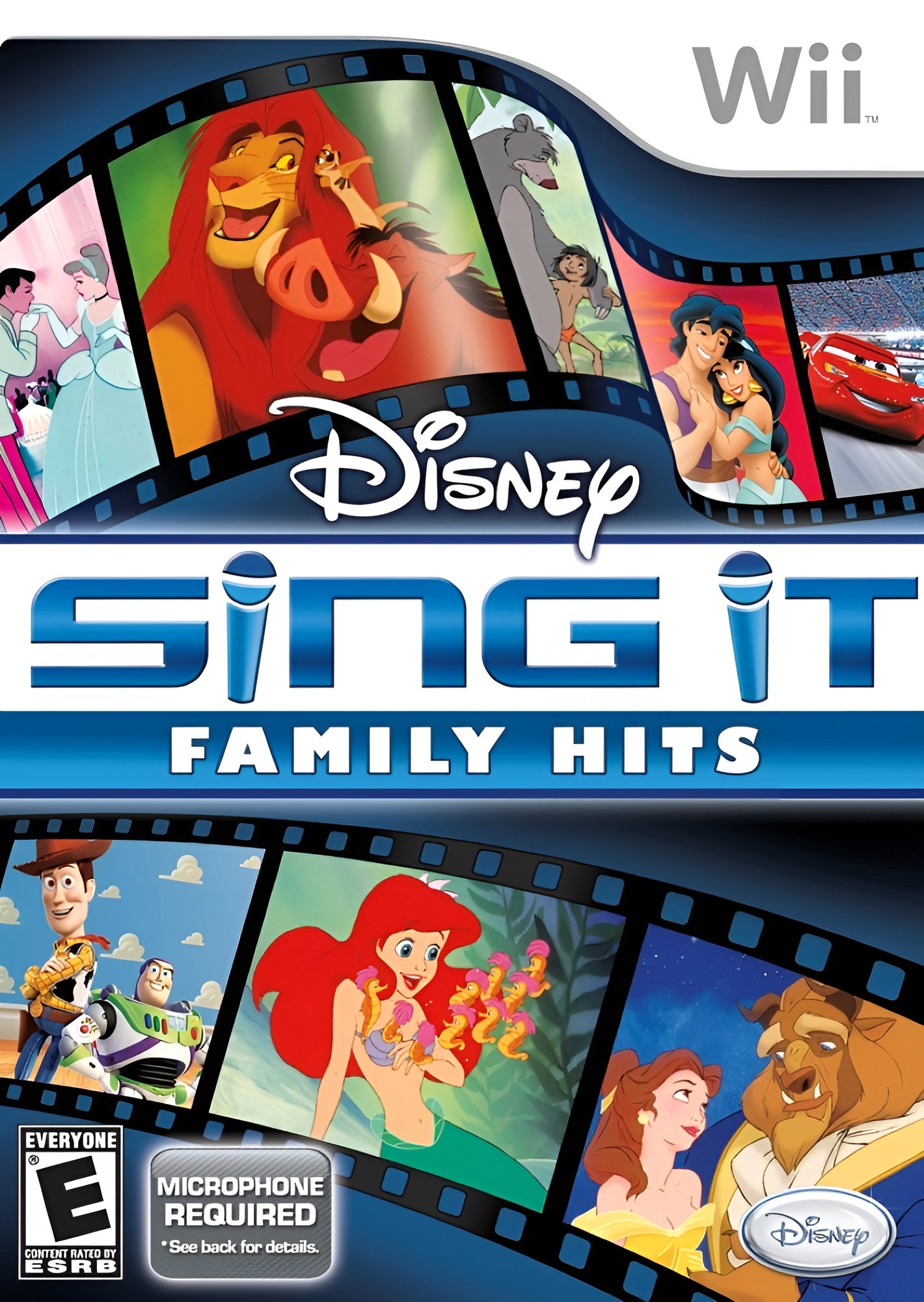 Disney Sing It: Family Hits Wii - Video Game - Used - CaveGamers