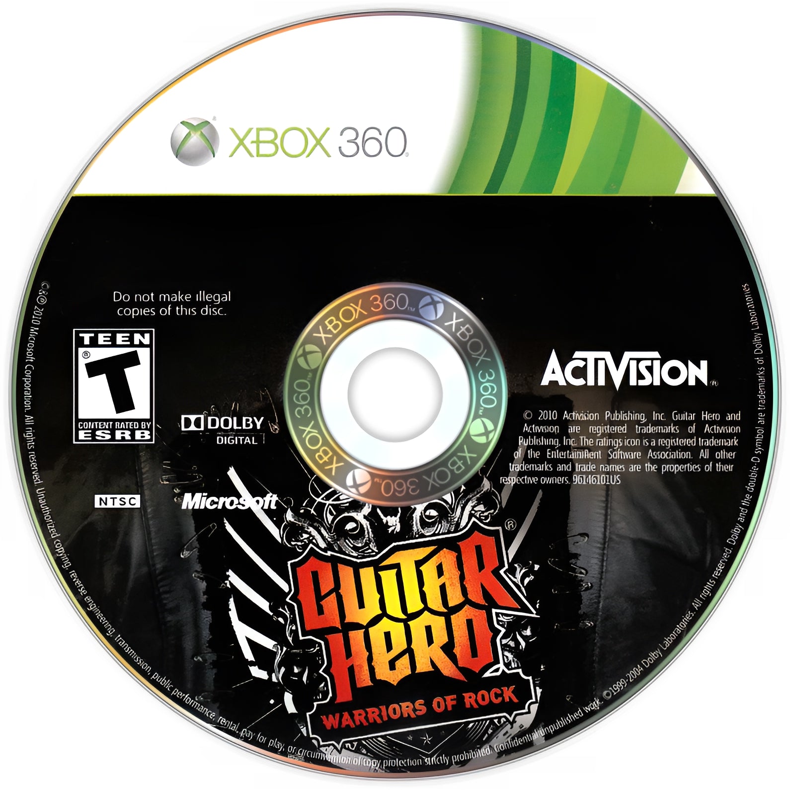 Guitar Hero: Warriors of Rock Xbox 360 - Video Game - Used - CaveGamers - Image 3