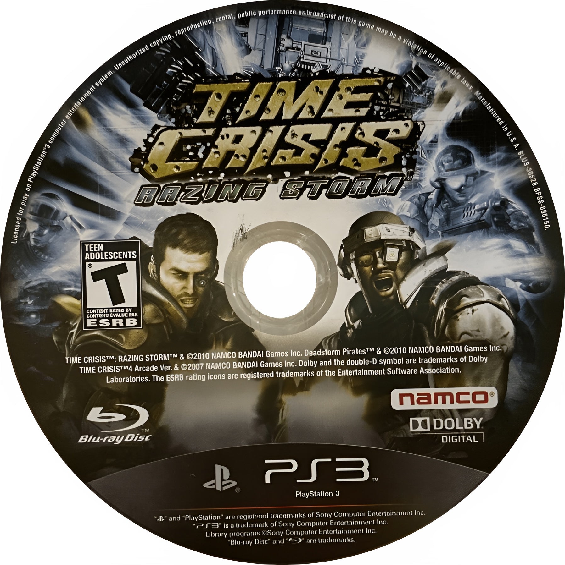 Time Crisis: Razing Storm PS3 - Video Game - Used - CaveGamers - Image 3