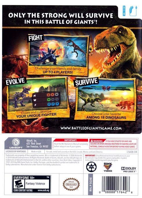 Battle of Giants: Dinosaurs Strike