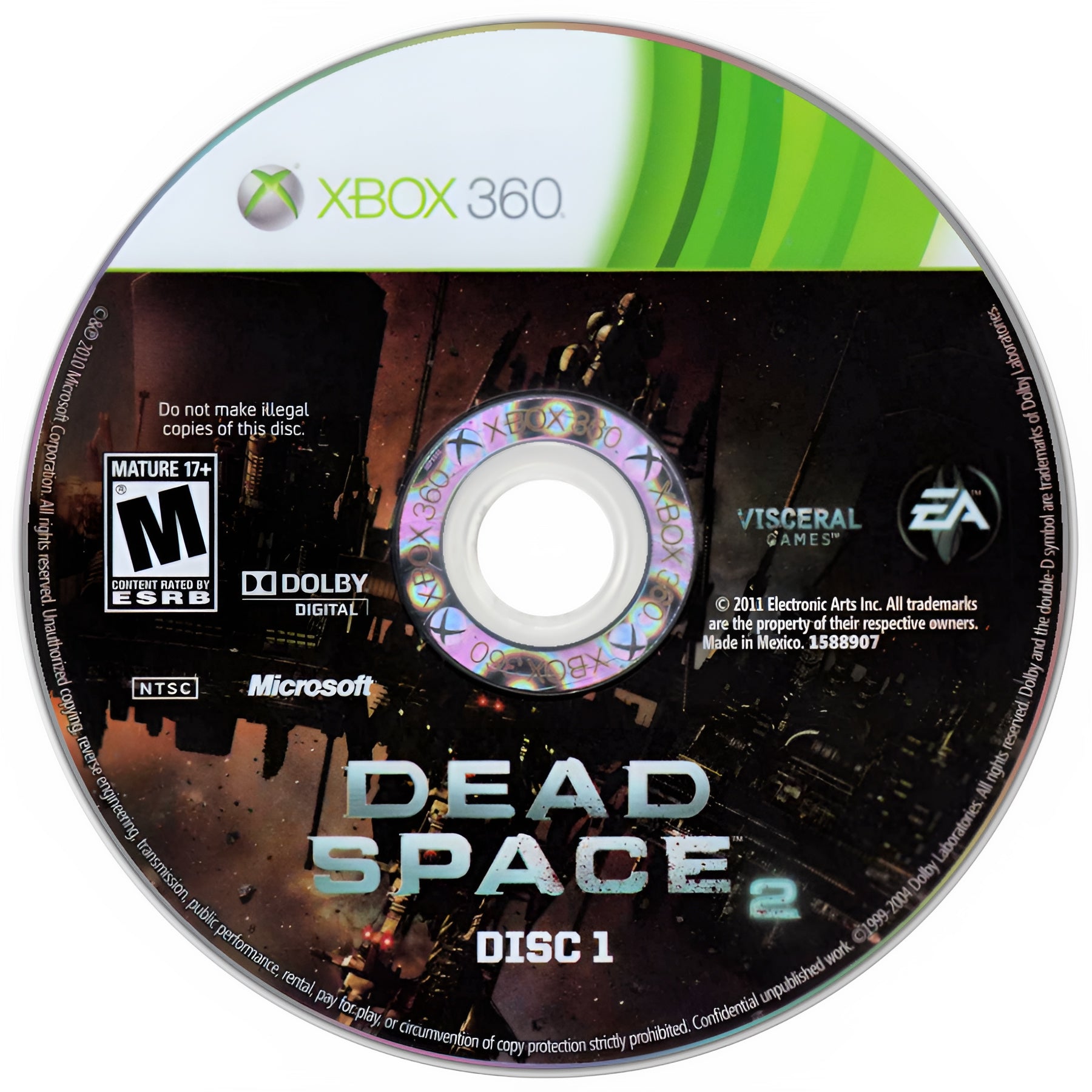 Dead Space 2 [2 Discs] Xbox 360 - Video Game - Used - CaveGamers - Image 3