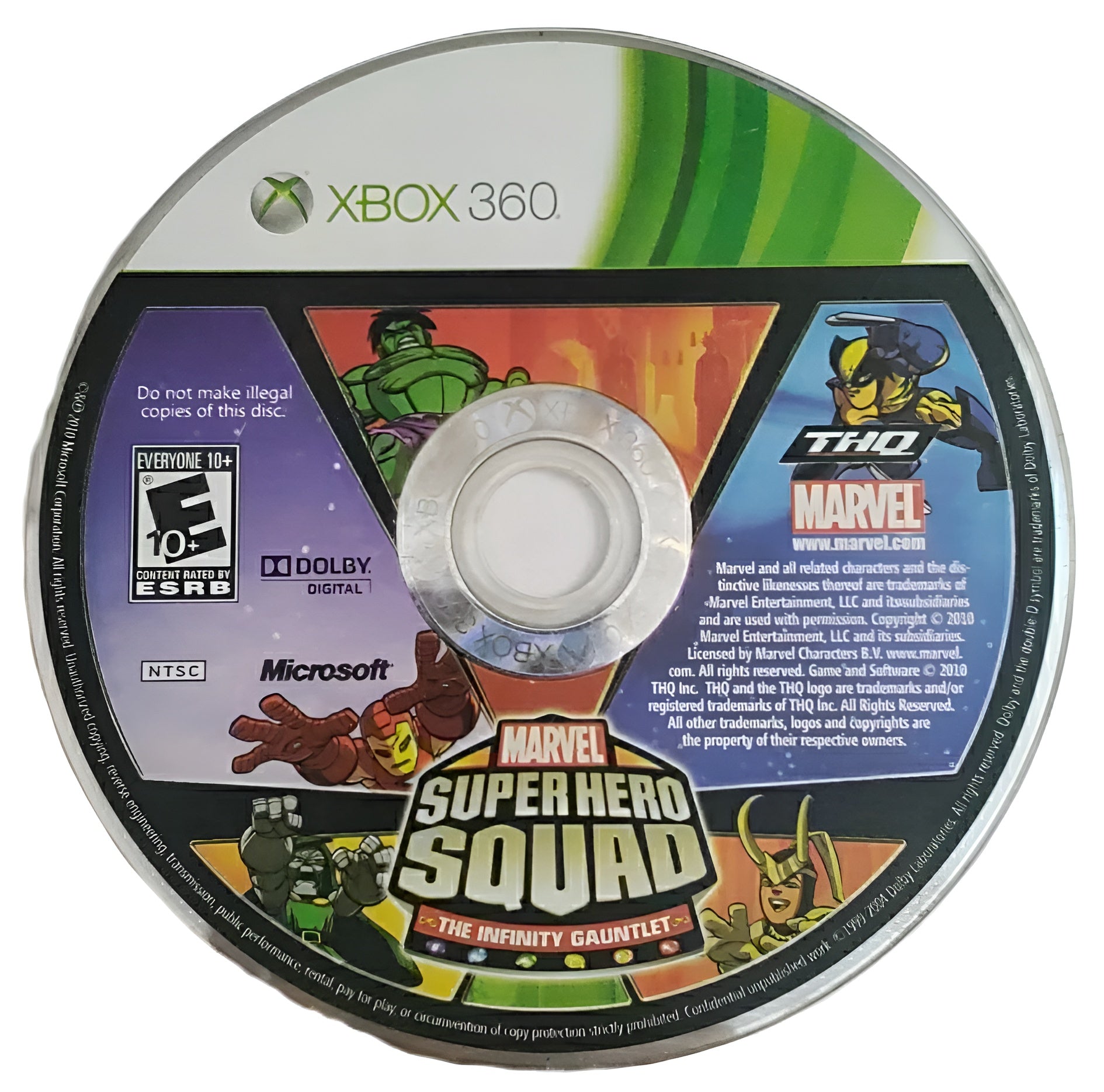 Marvel Super Hero Squad: The Infinity Gauntlet Xbox 360 - Video Game - Used - CaveGamers - Image 3