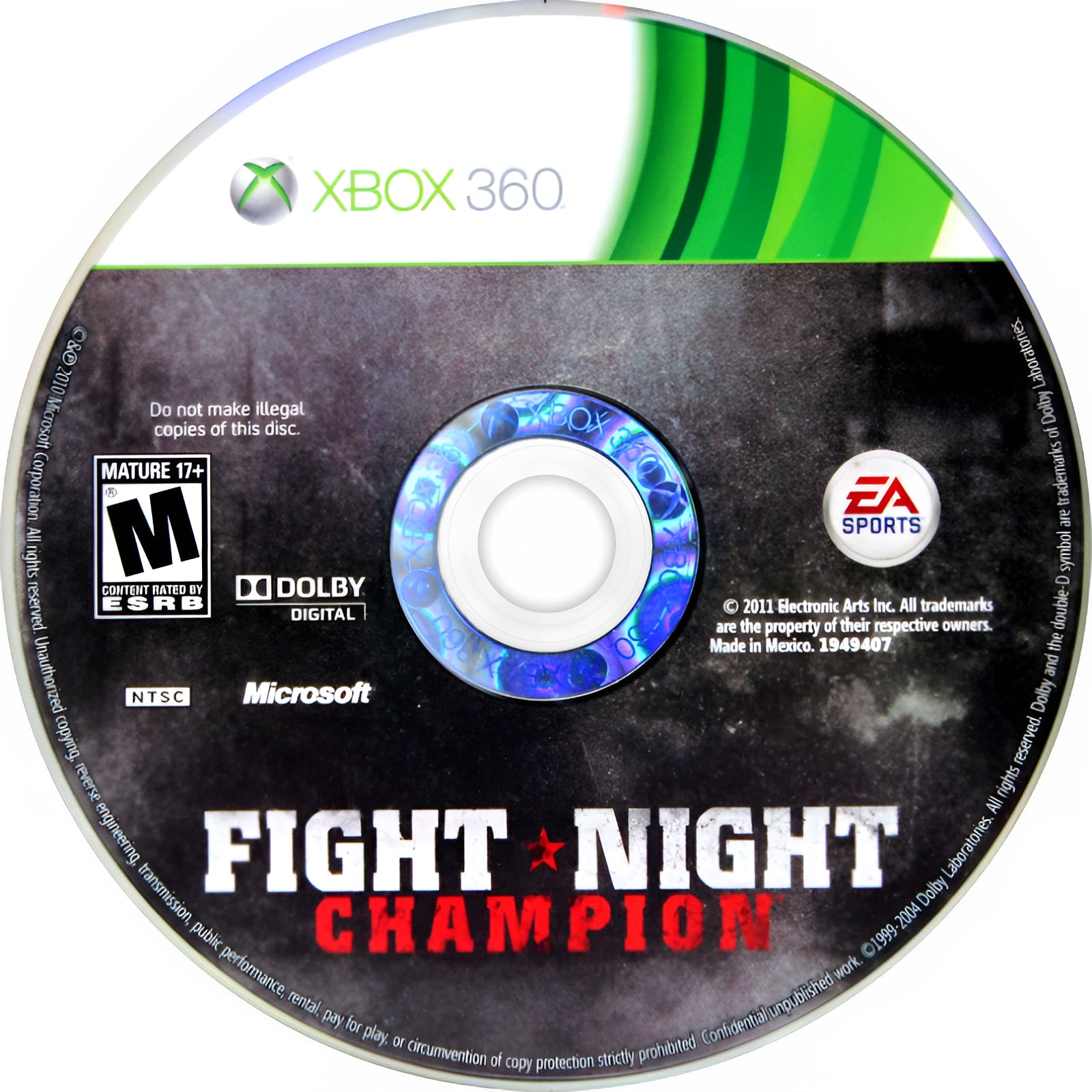 Fight Night Champion Xbox 360 - Video Game - Used - CaveGamers - Image 3