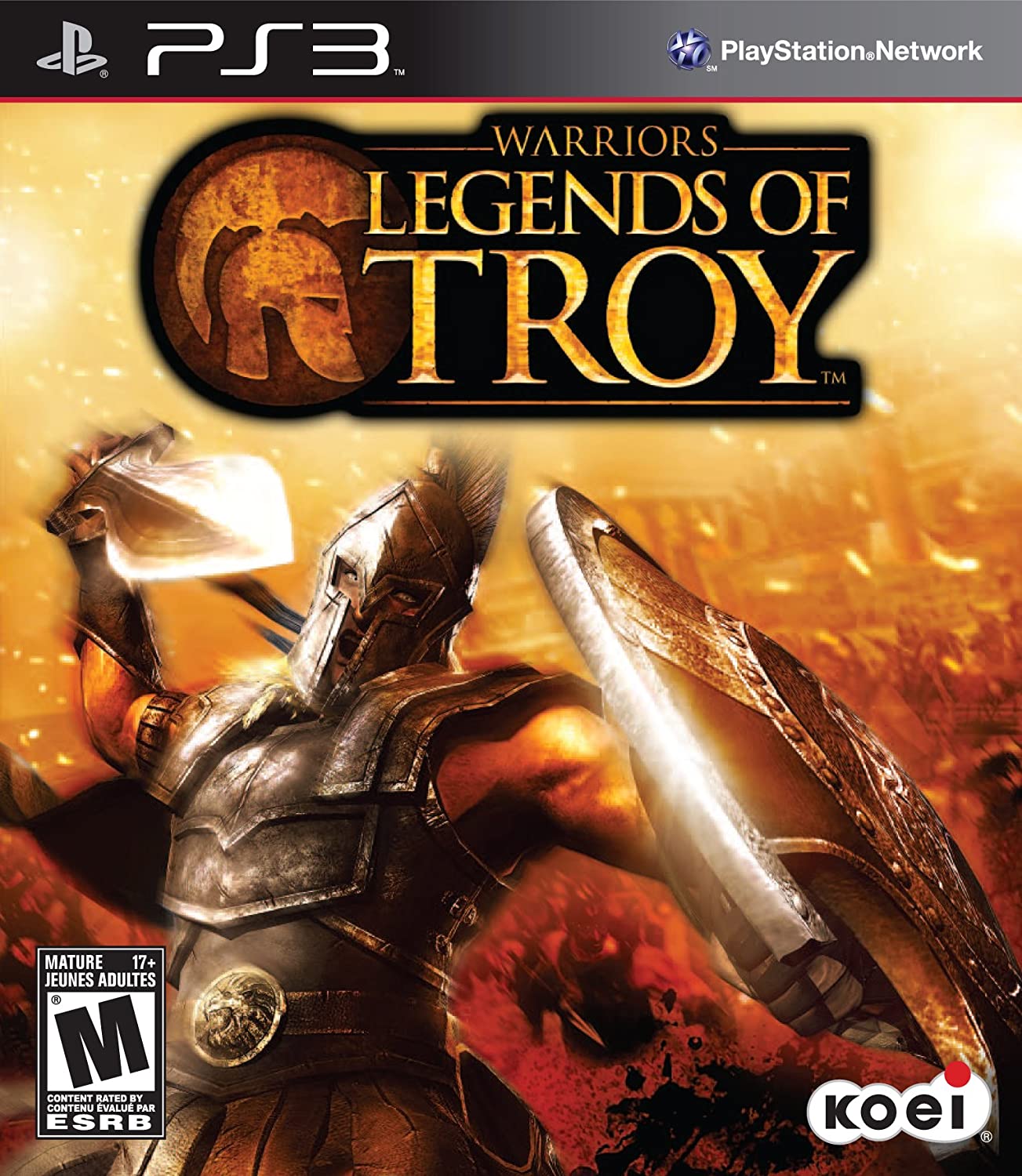 Warriors: Legends of Troy PS3 - Video Game - Used - CaveGamers