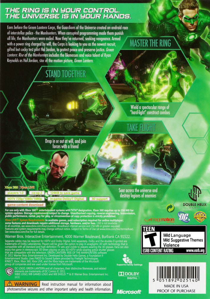 Green Lantern: Rise of the Manhunters