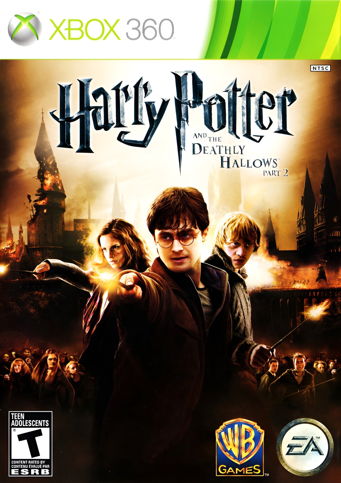 Harry Potter and the Deathly Hallows Part 2 Xbox 360 - Video Game - Used - CaveGamers