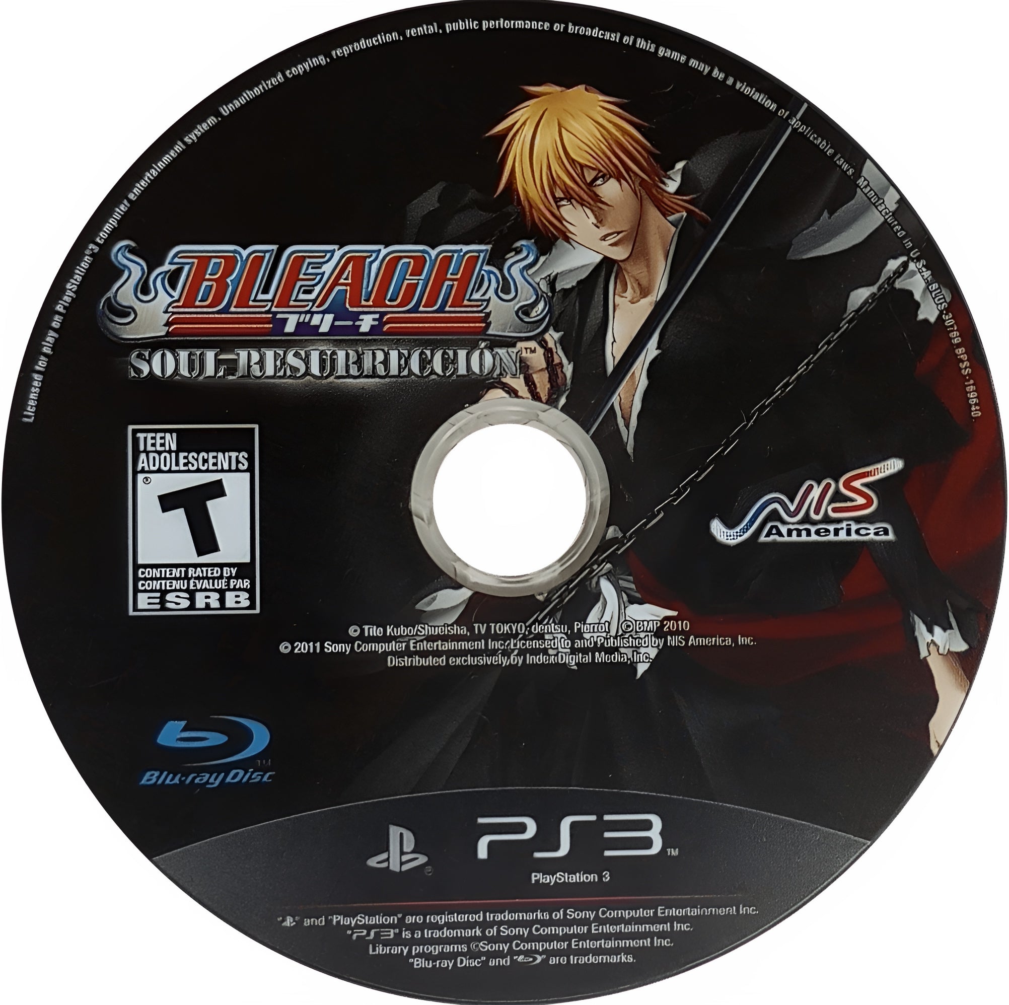 Bleach: Soul Resurreccion PS3 - Video Game - Used - CaveGamers - Image 3