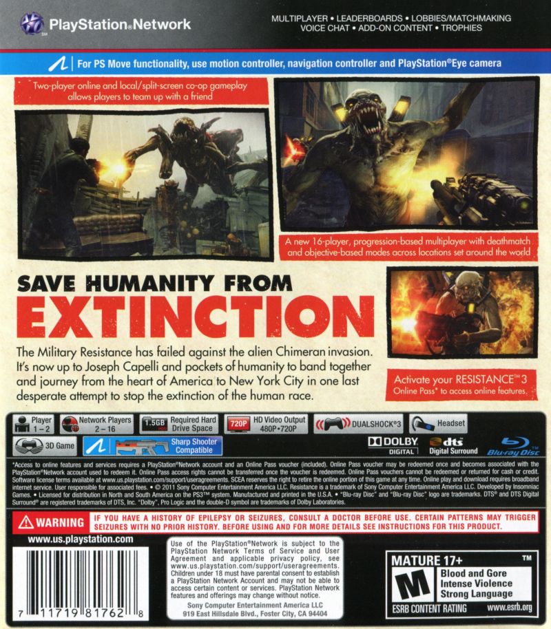 Resistance 3