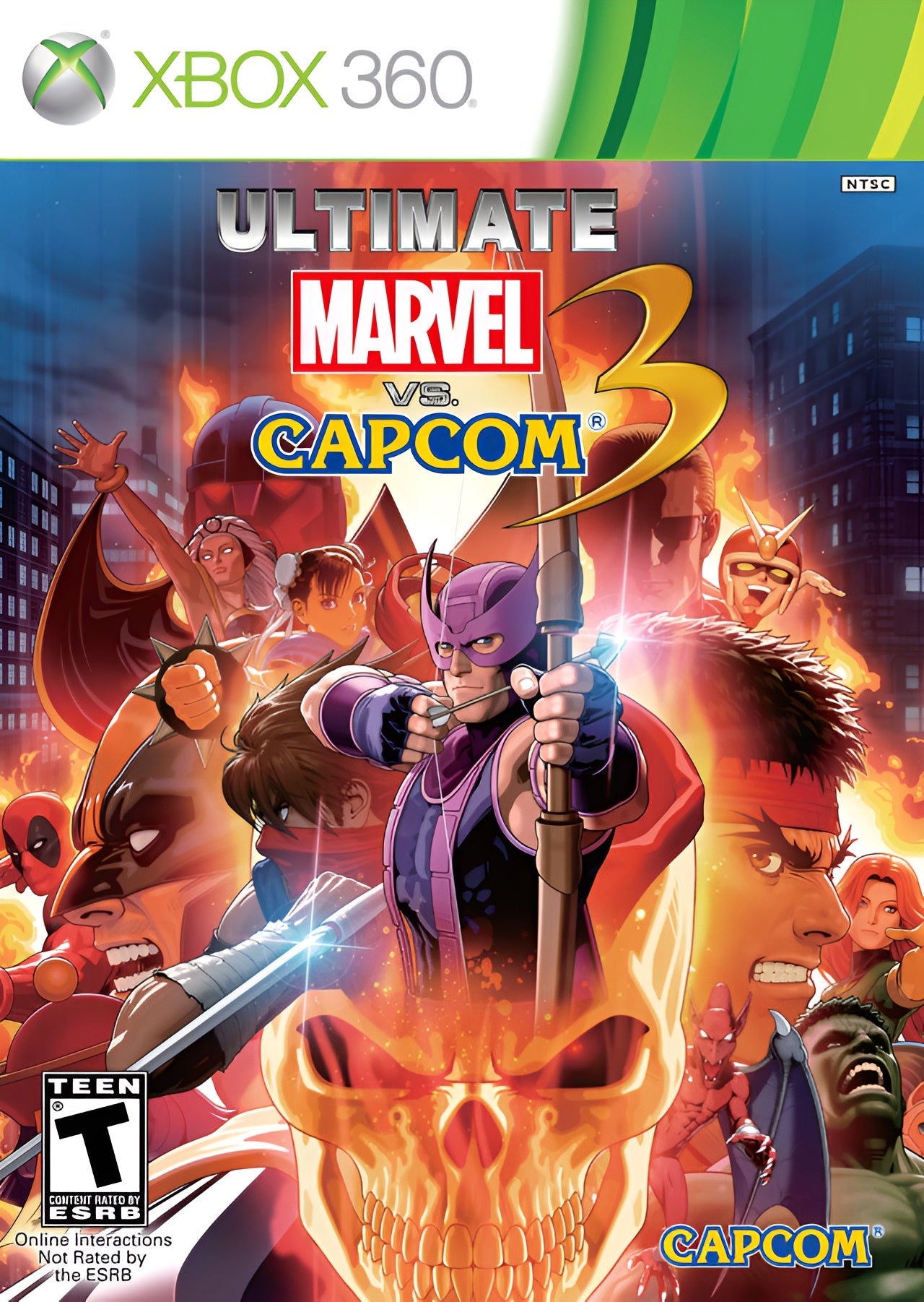 Ultimate Marvel vs Capcom 3 Xbox 360 - Video Game - Used - CaveGamers