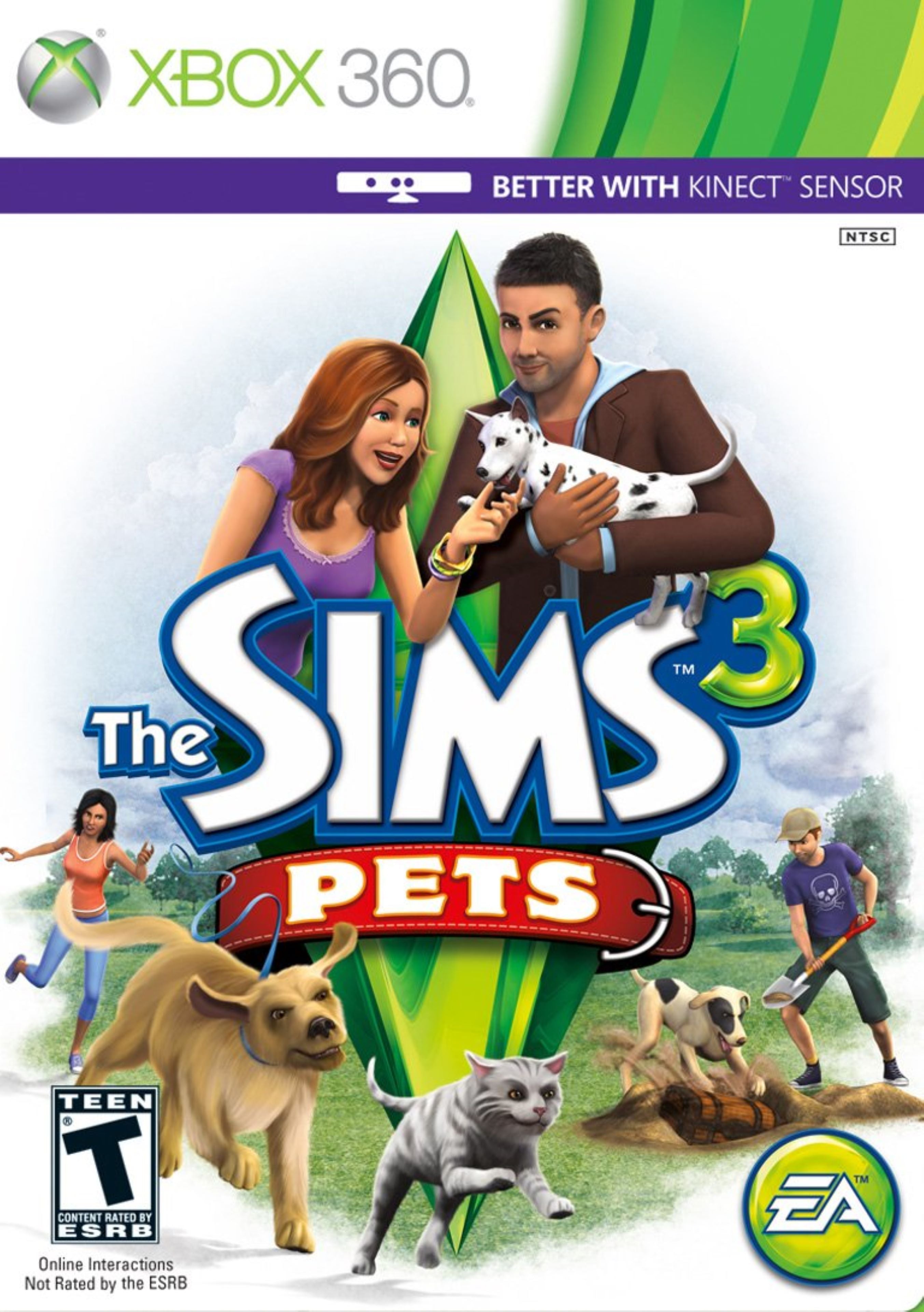 The Sims 3: Pets Xbox 360 - Video Game - Used - CaveGamers