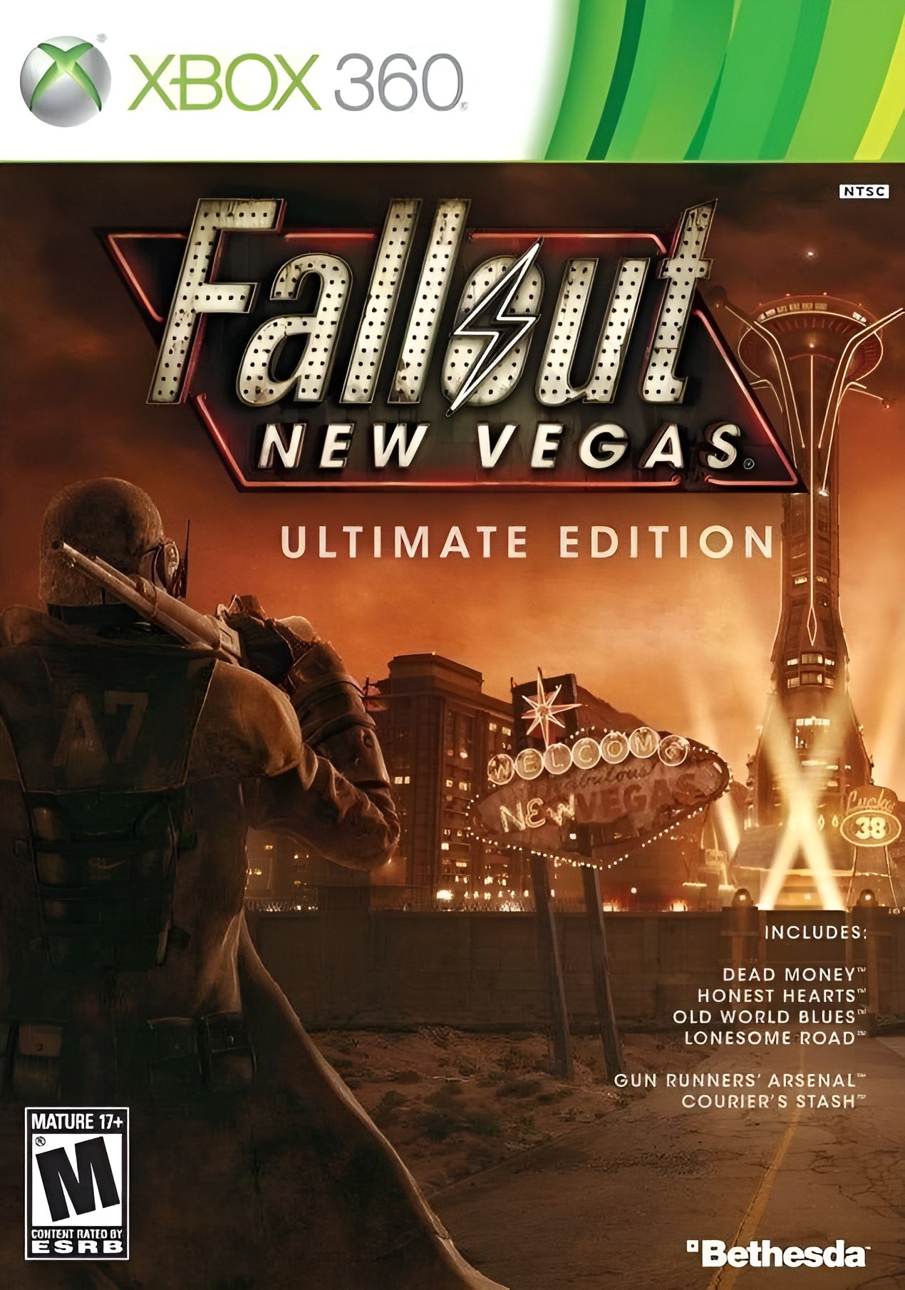 Fallout: New Vegas Ultimate Edition [2 Discs] Xbox 360 - Video Game - Used - CaveGamers