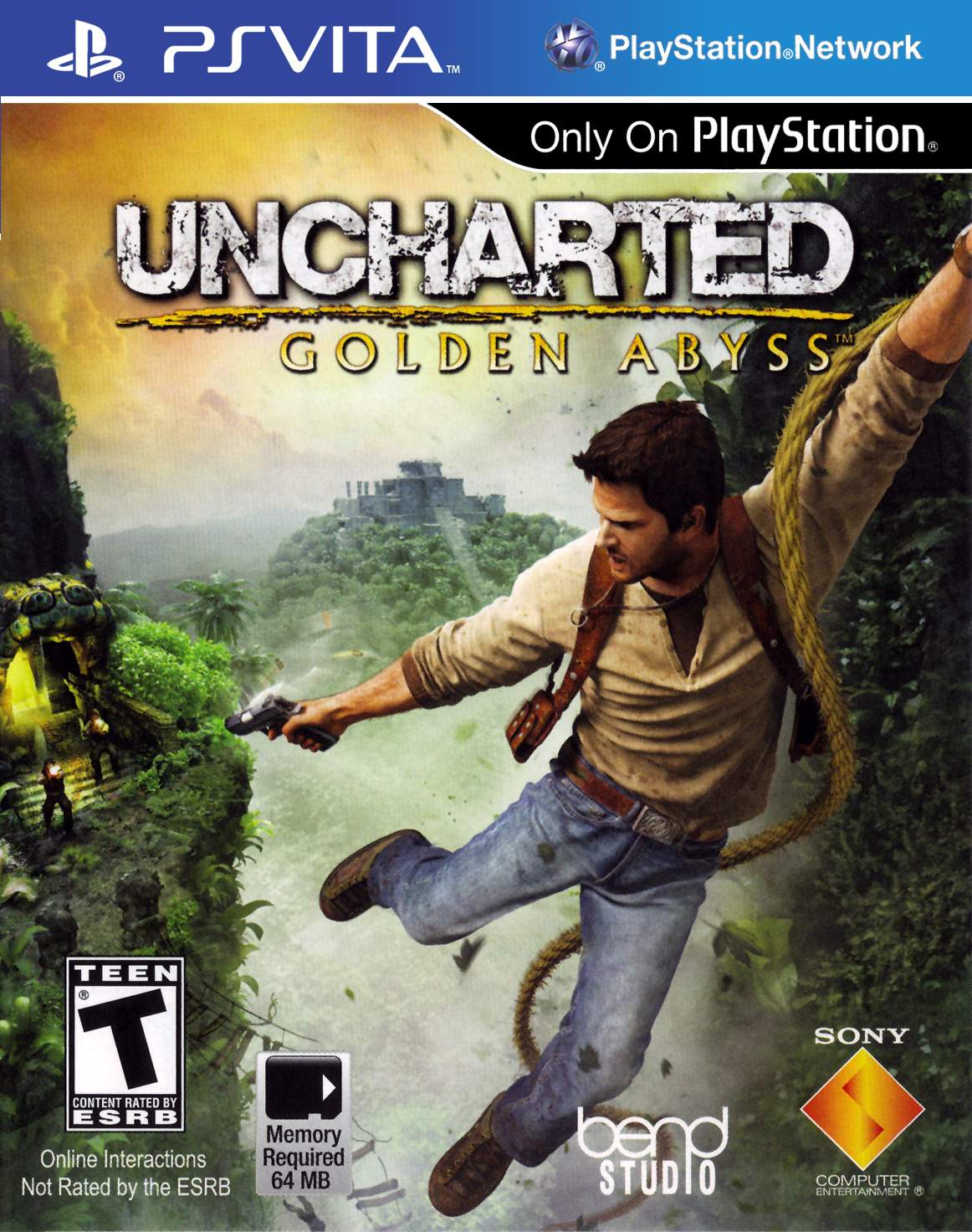 Uncharted: Golden Abyss PSV - Video Game - Used - CaveGamers