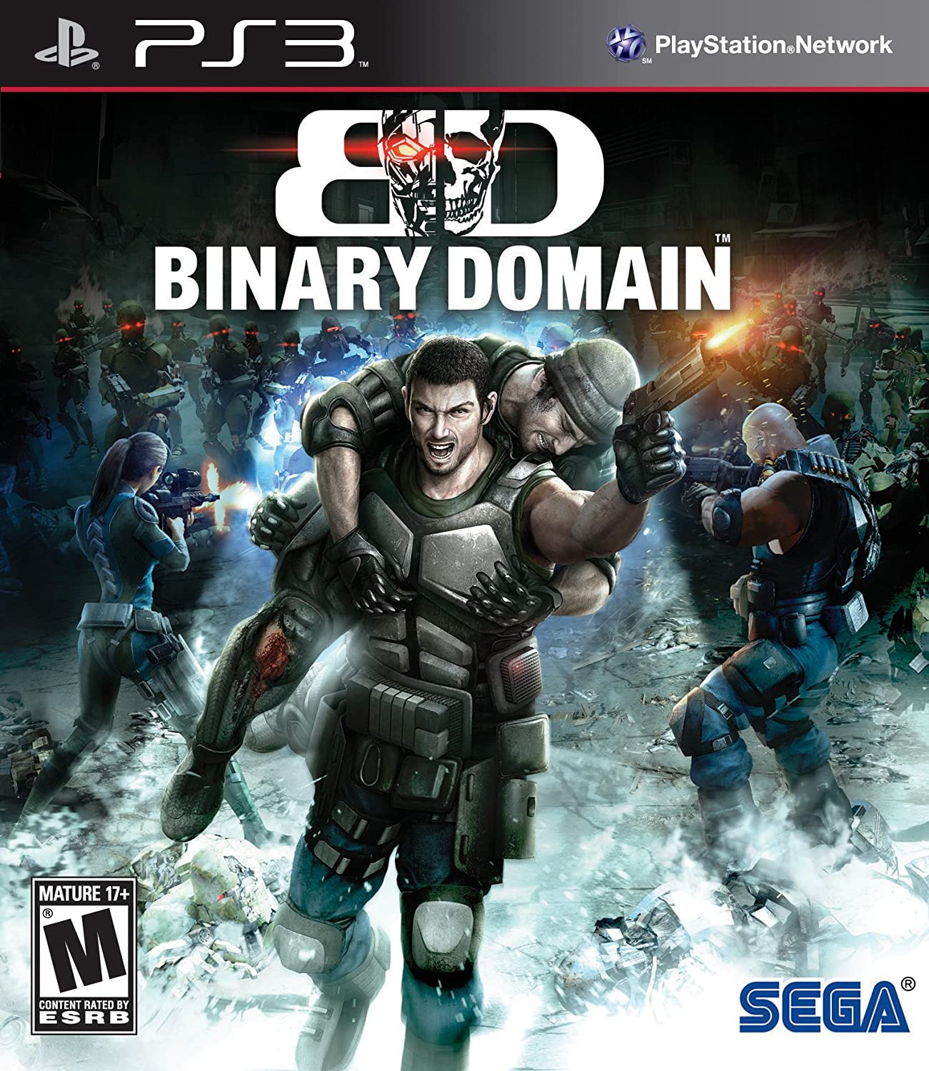 Binary Domain PS3 - Video Game - Used - CaveGamers