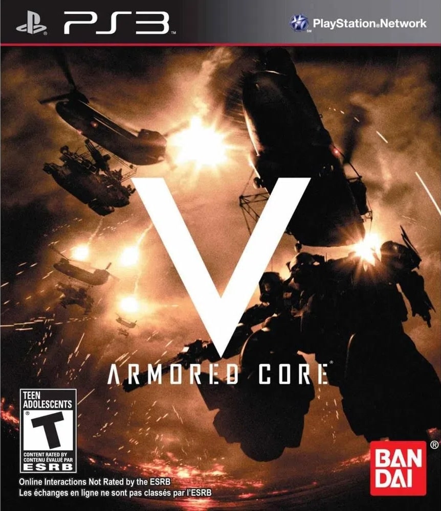 Armored Core V PS3 - Video Game - Used - CaveGamers