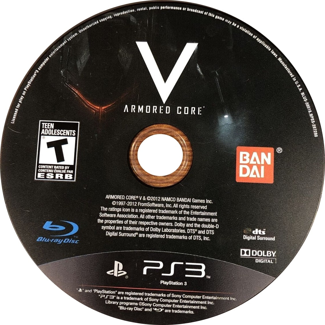 Armored Core V PS3 - Video Game - Used - CaveGamers - Image 3
