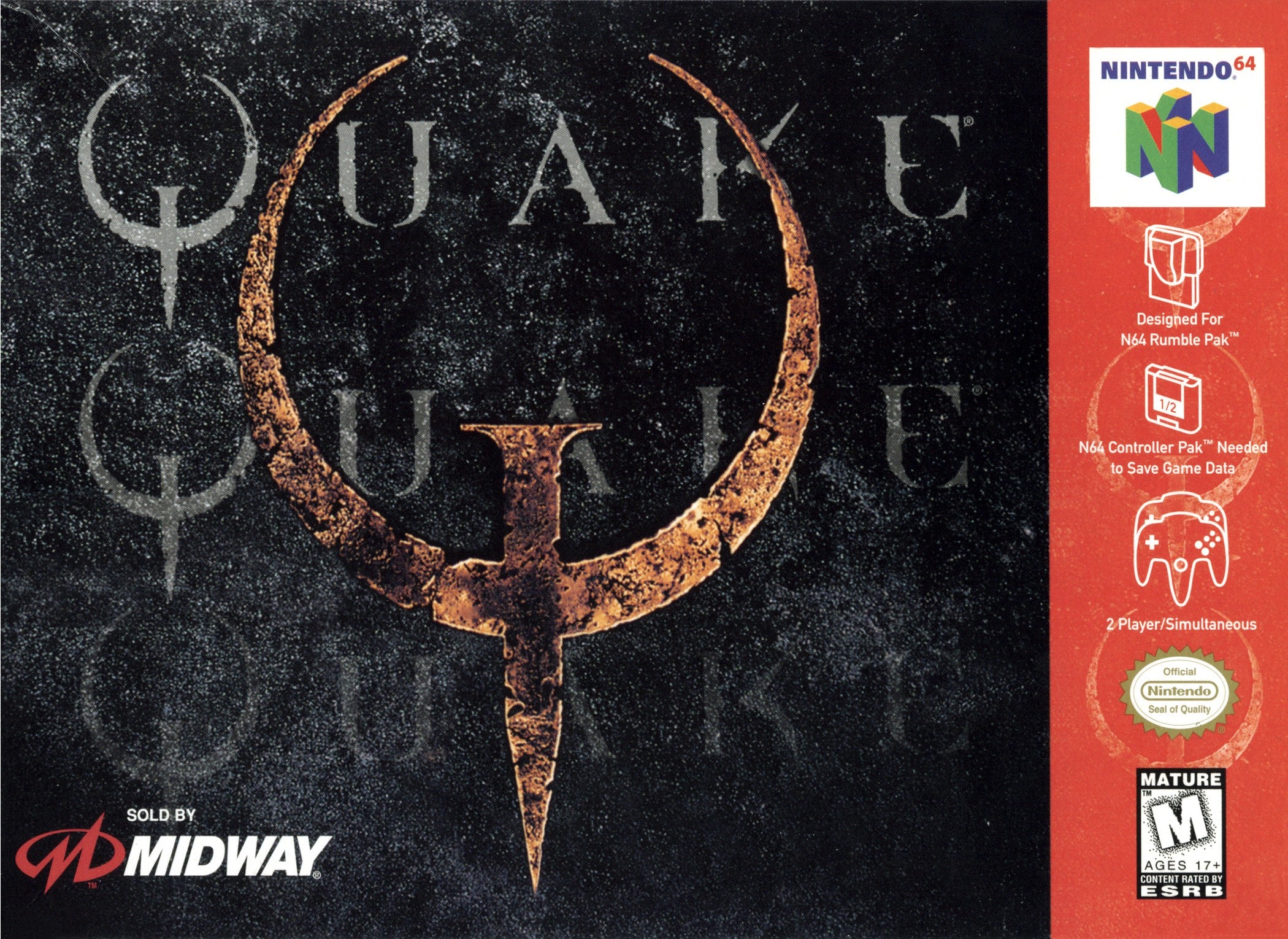 Quake 64 N64 - Video Game - Used - CaveGamers
