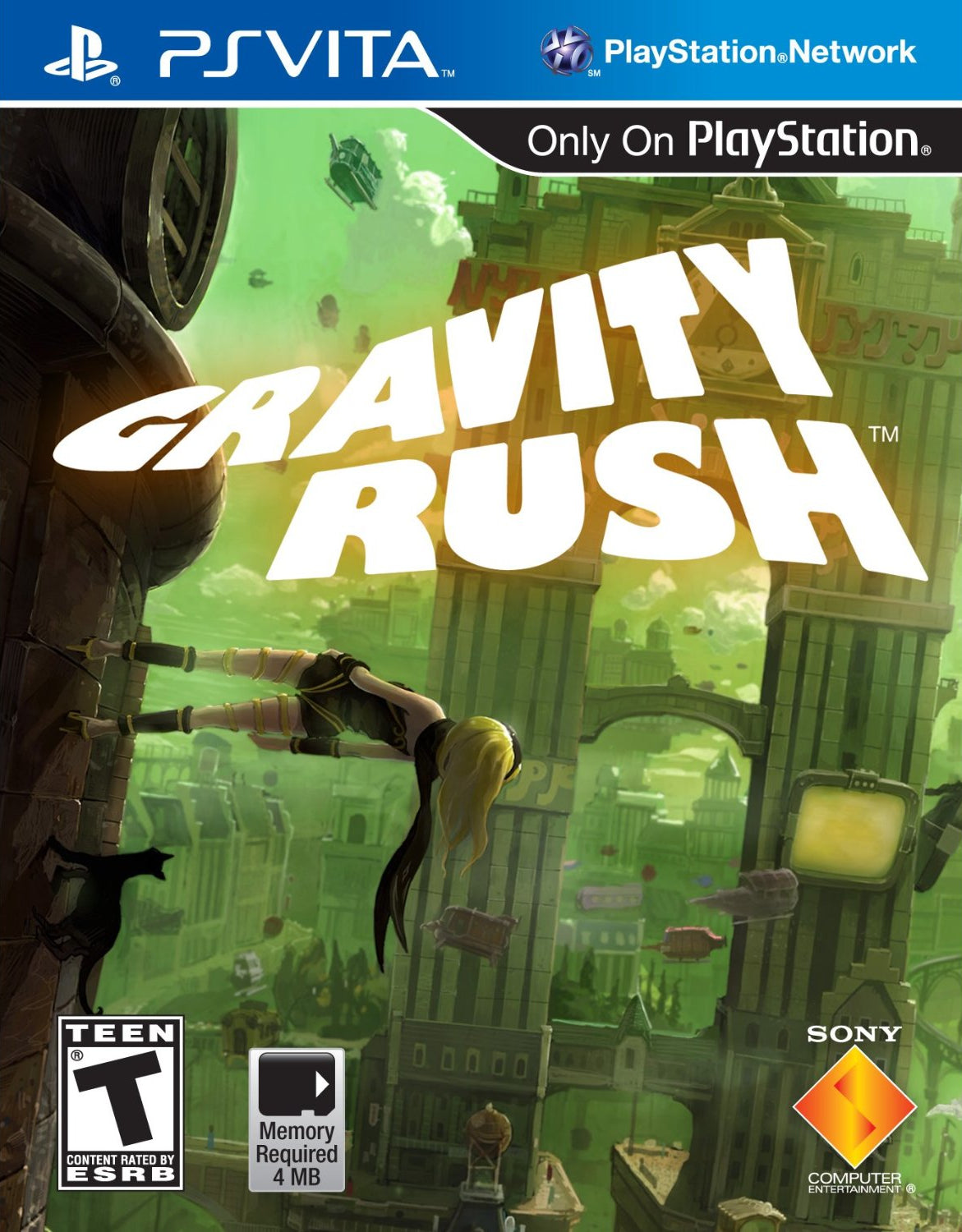 Gravity Rush PSV - Video Game - Used - CaveGamers