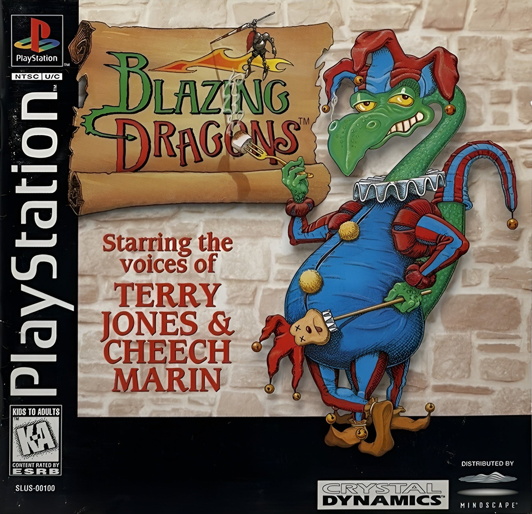 Blazing Dragons Playstation - Video Game - Used - CaveGamers