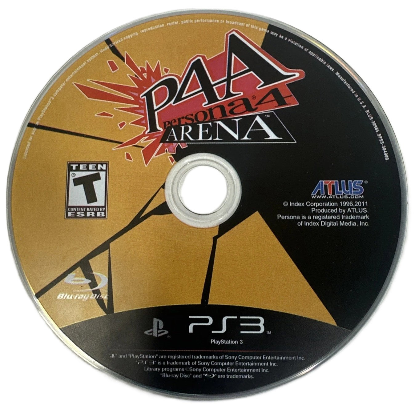Persona 4 Arena PS3 - Video Game - Used - CaveGamers - Image 3