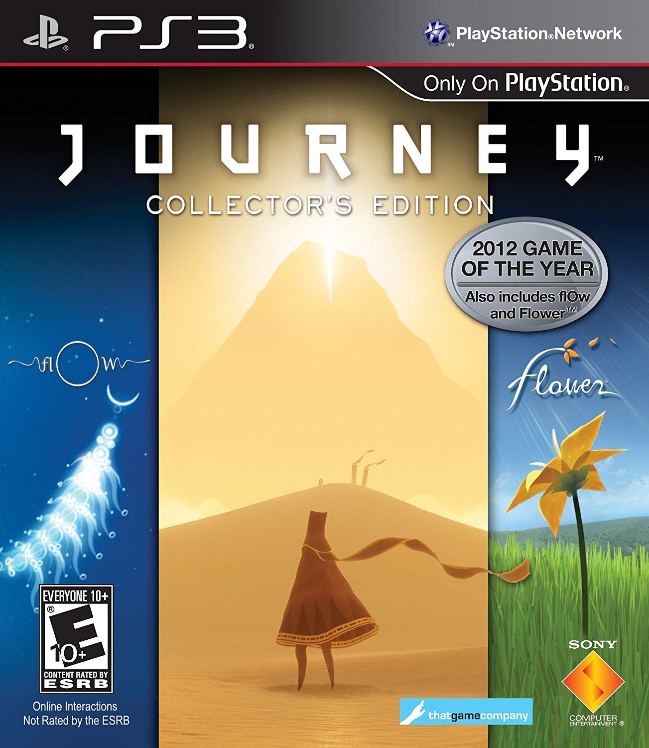 Journey Collector's Edition PS3 - Video Game - Used - CaveGamers