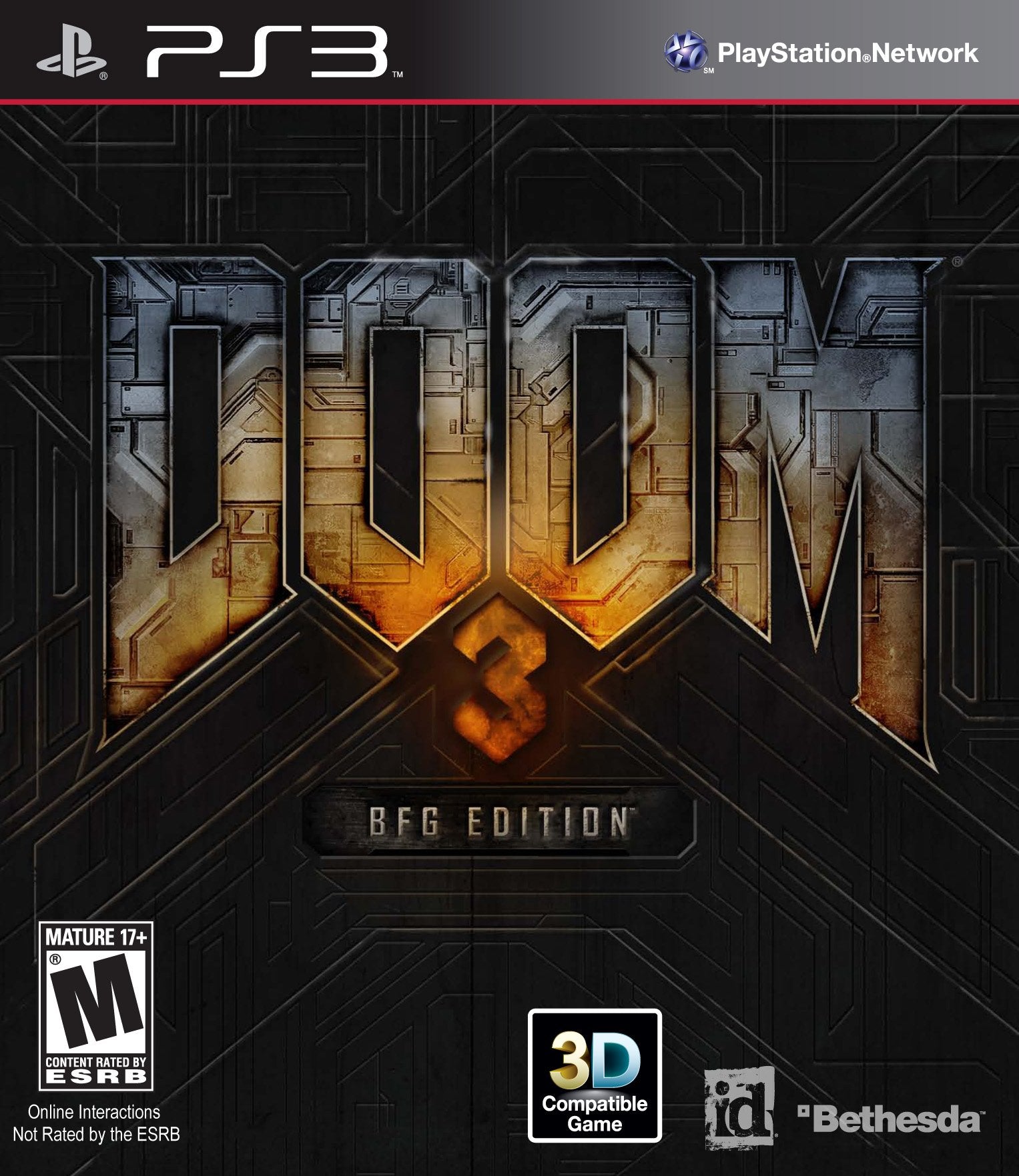 Doom 3 BFG Edition PS3 - Video Game - Used - CaveGamers