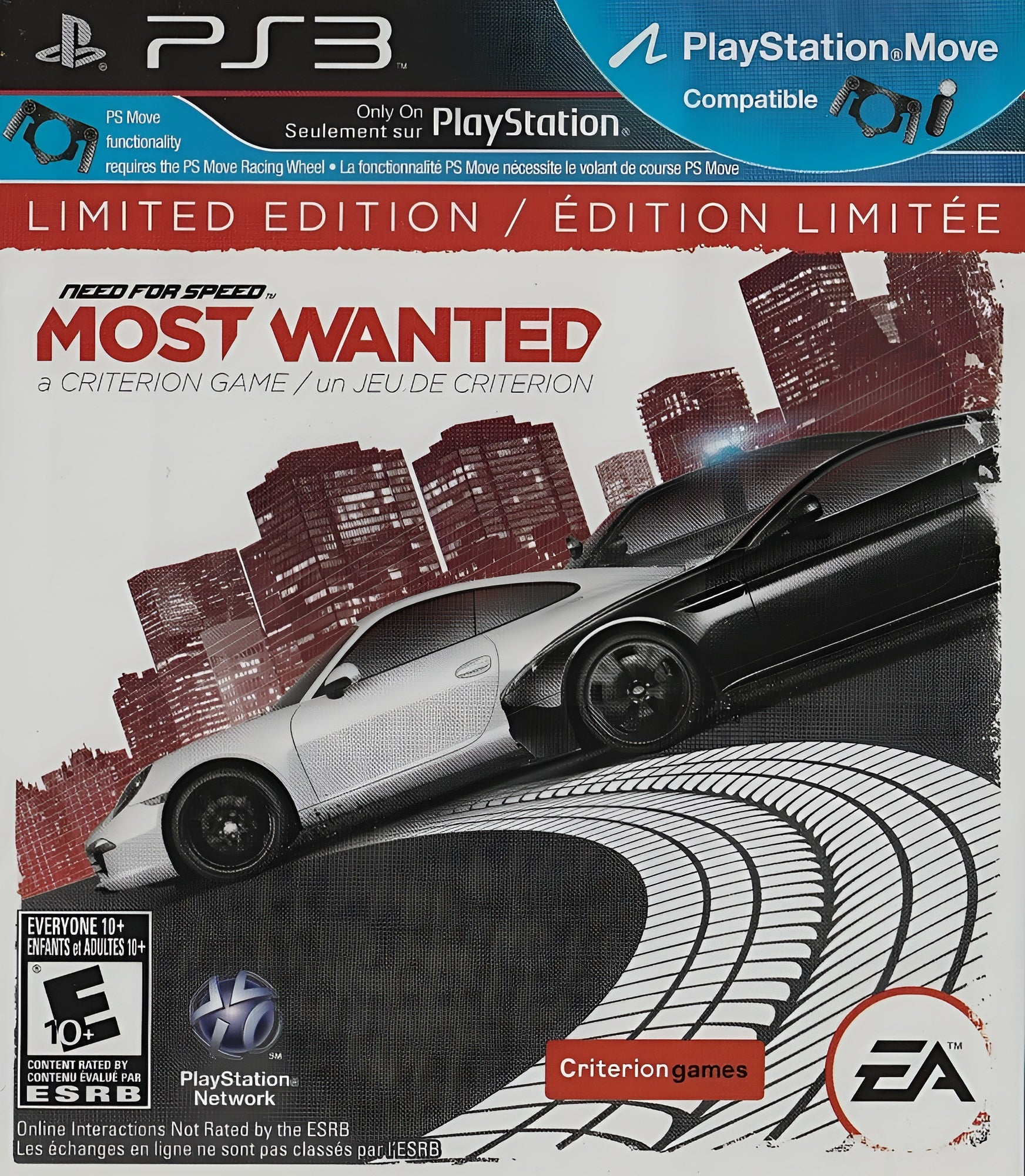 Need for Speed Most Wanted [Limited Edition] PS3 - Video Game - Used - CaveGamers
