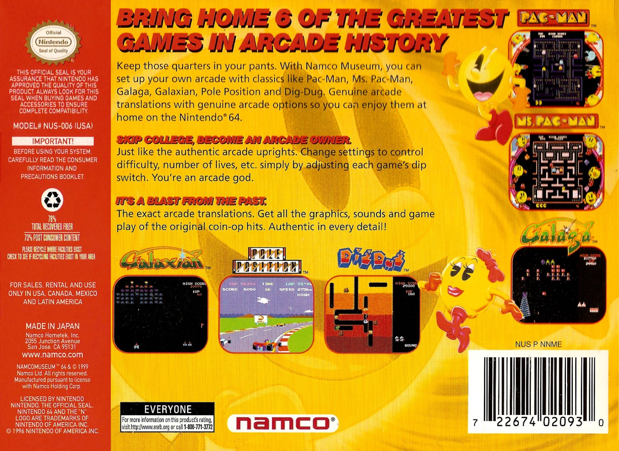 Namco Museum 64