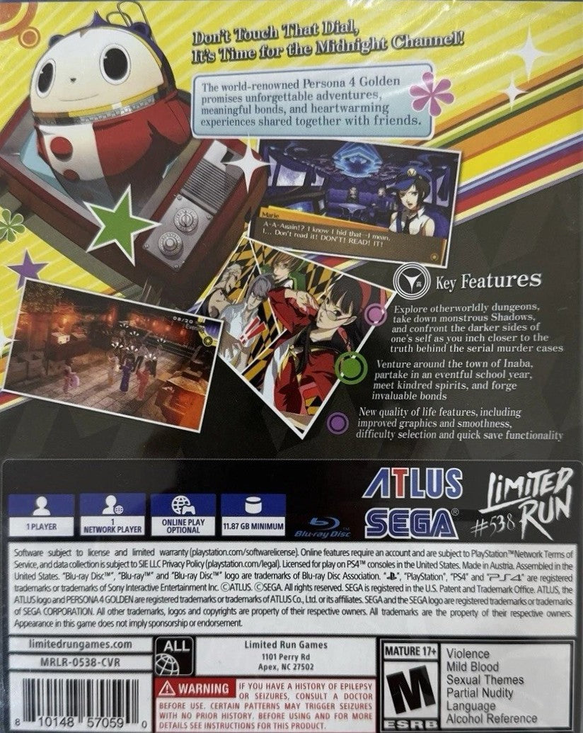 Persona 4 Golden