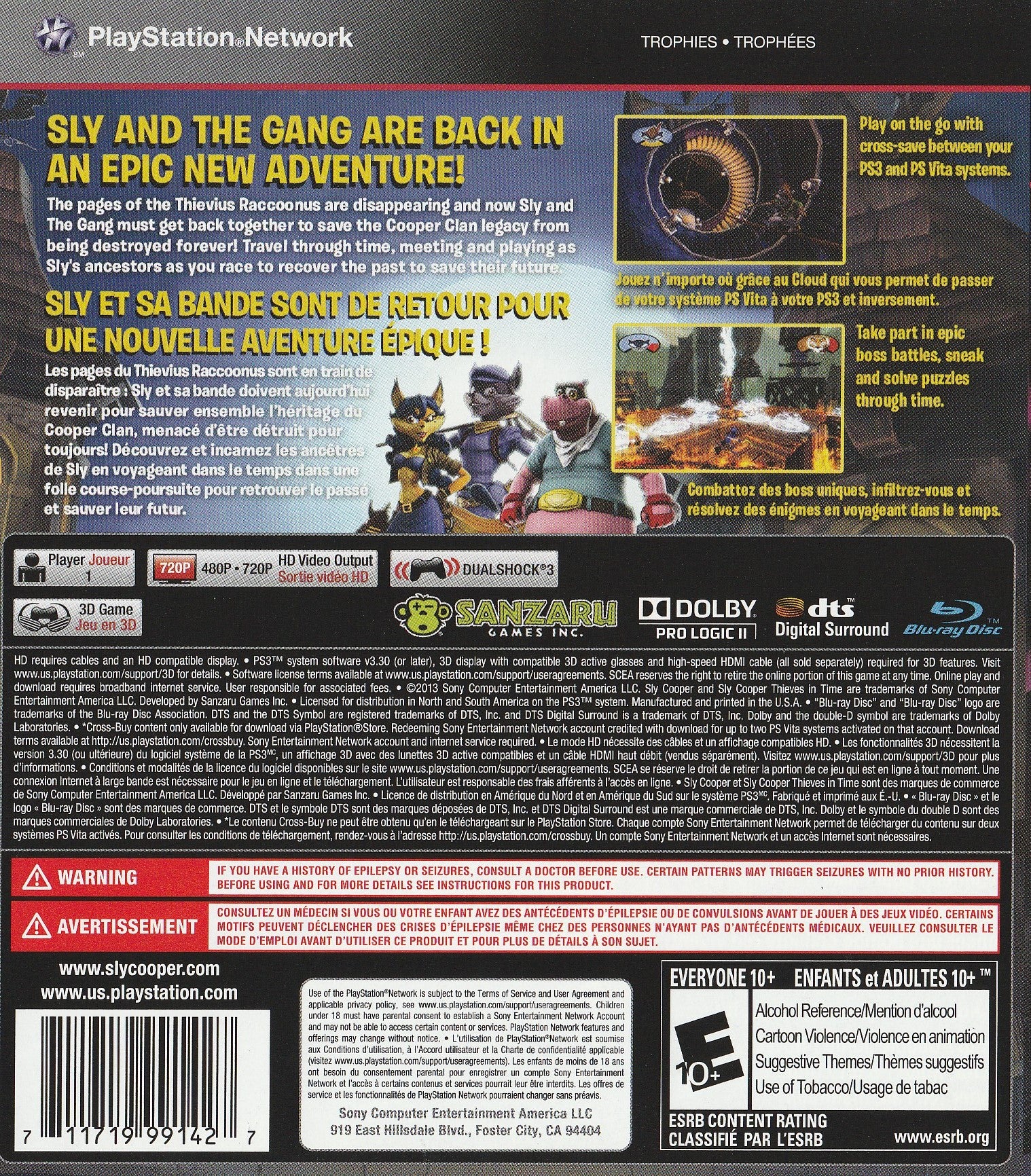 Sly Cooper: Thieves In Time