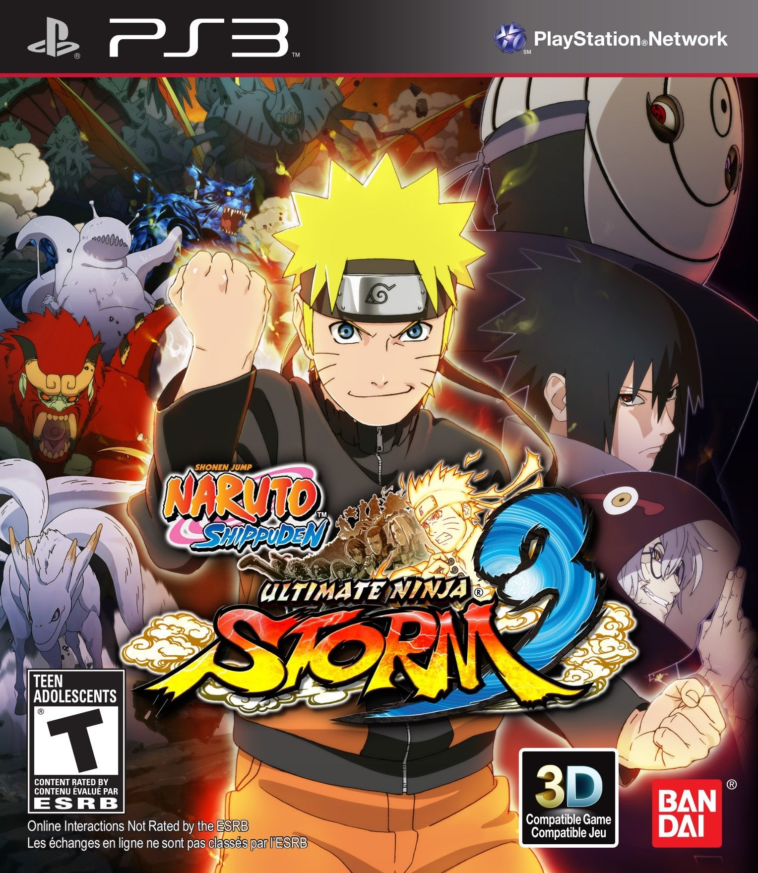 Naruto Shippuden Ultimate Ninja Storm 3 PS3 - Video Game - Used - CaveGamers