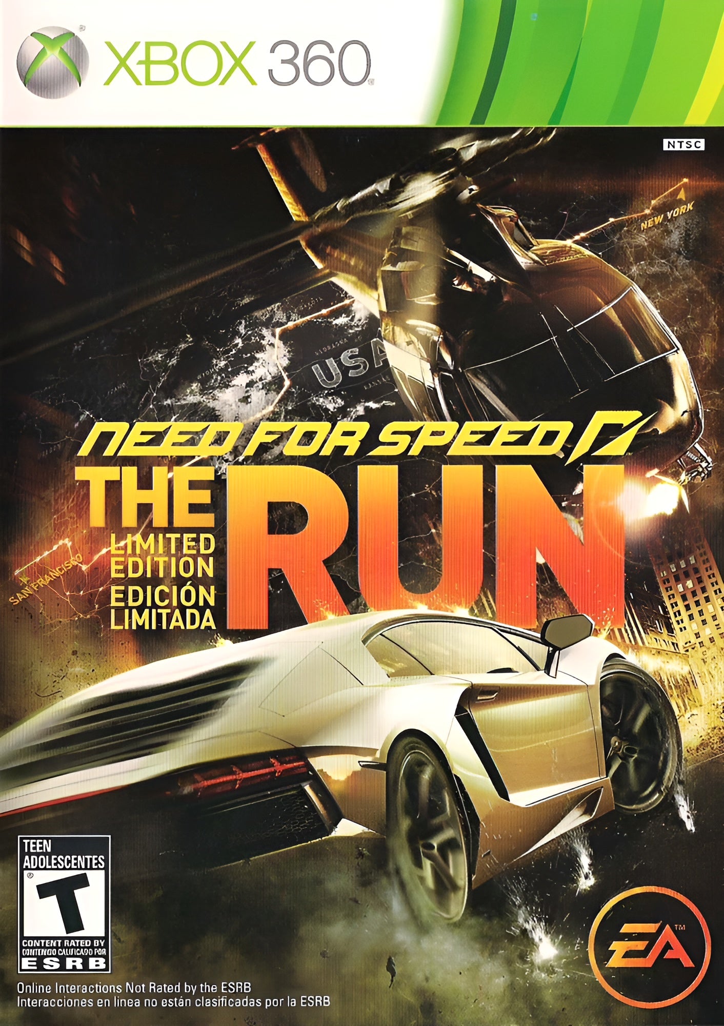 Need for Speed: The Run [Limited Edition] Xbox 360 - Video Game - Used - CaveGamers