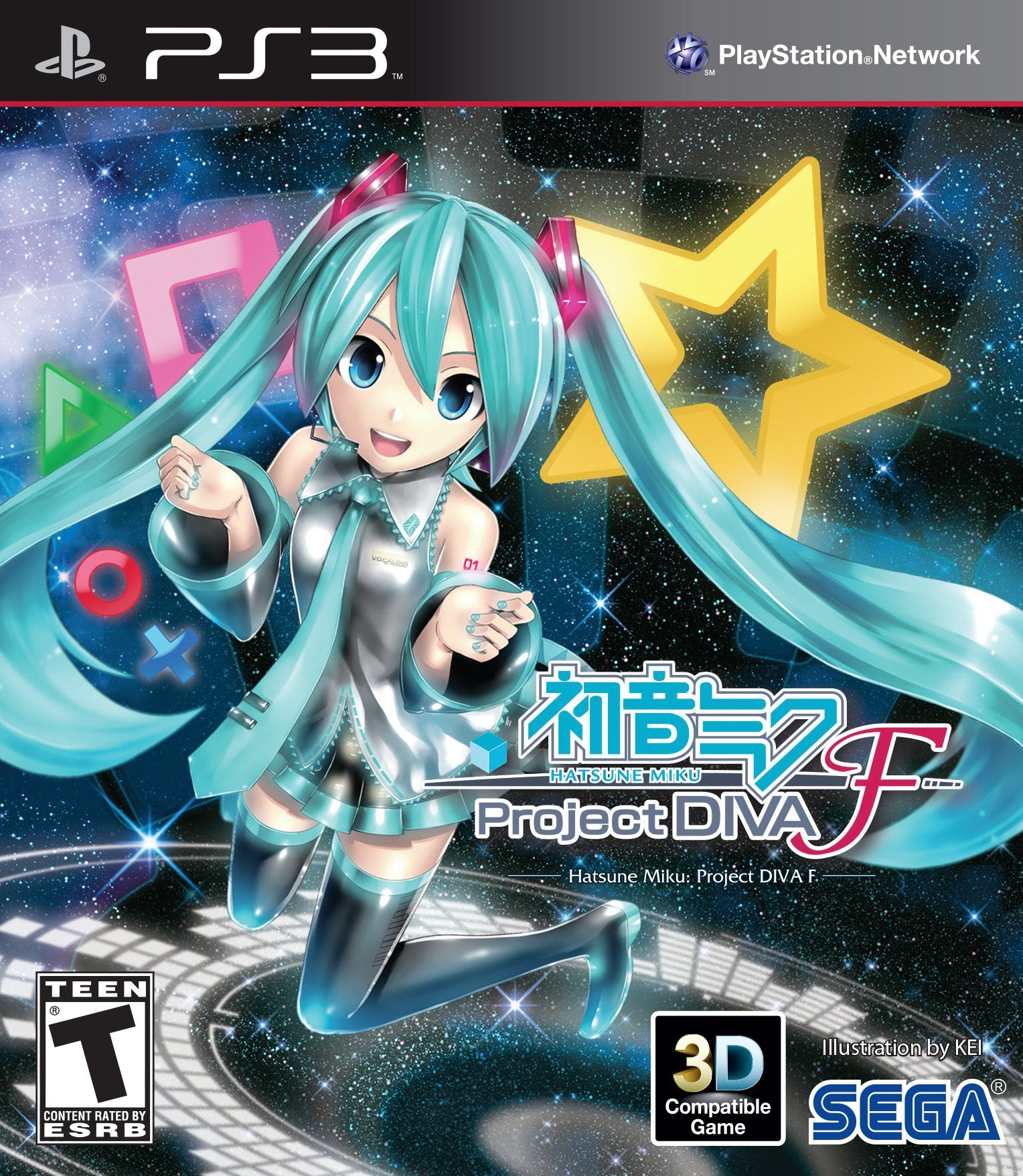 Hatsune Miku: Project DIVA F PS3 - Video Game - Used - CaveGamers