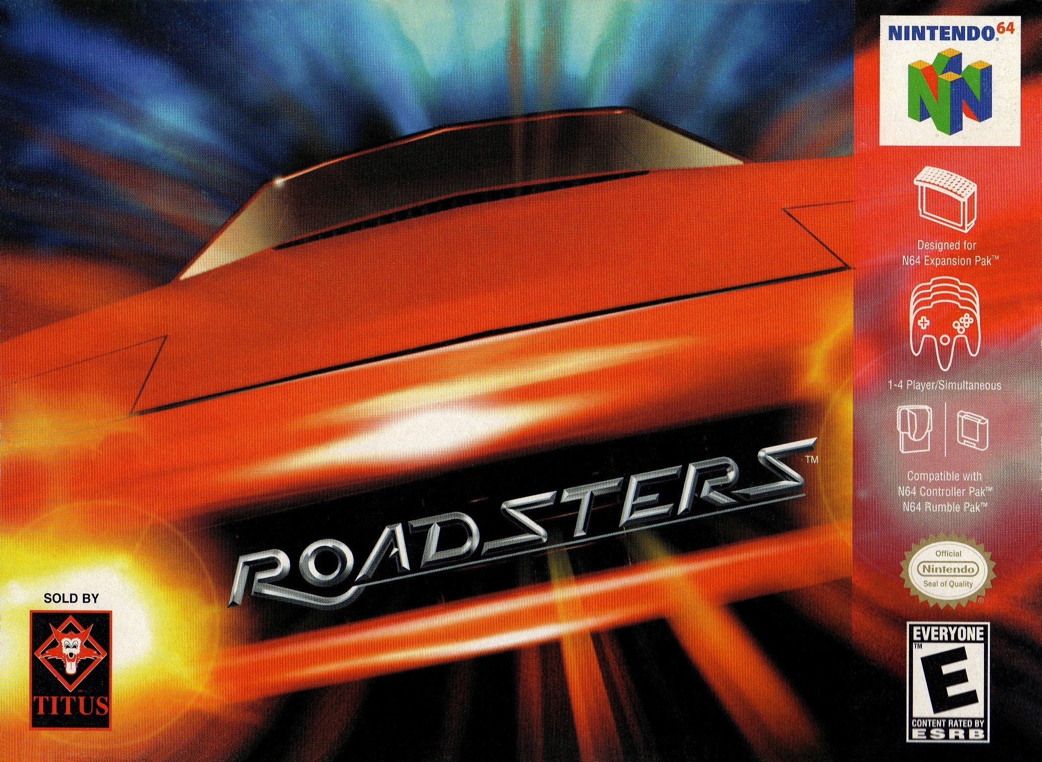 Roadsters N64 - Video Game - Used - CaveGamers