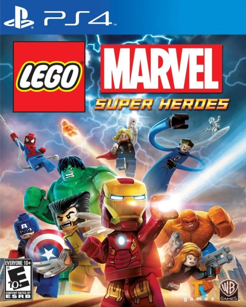 LEGO Marvel Super Heroes PS4 - Video Game - Used - CaveGamers