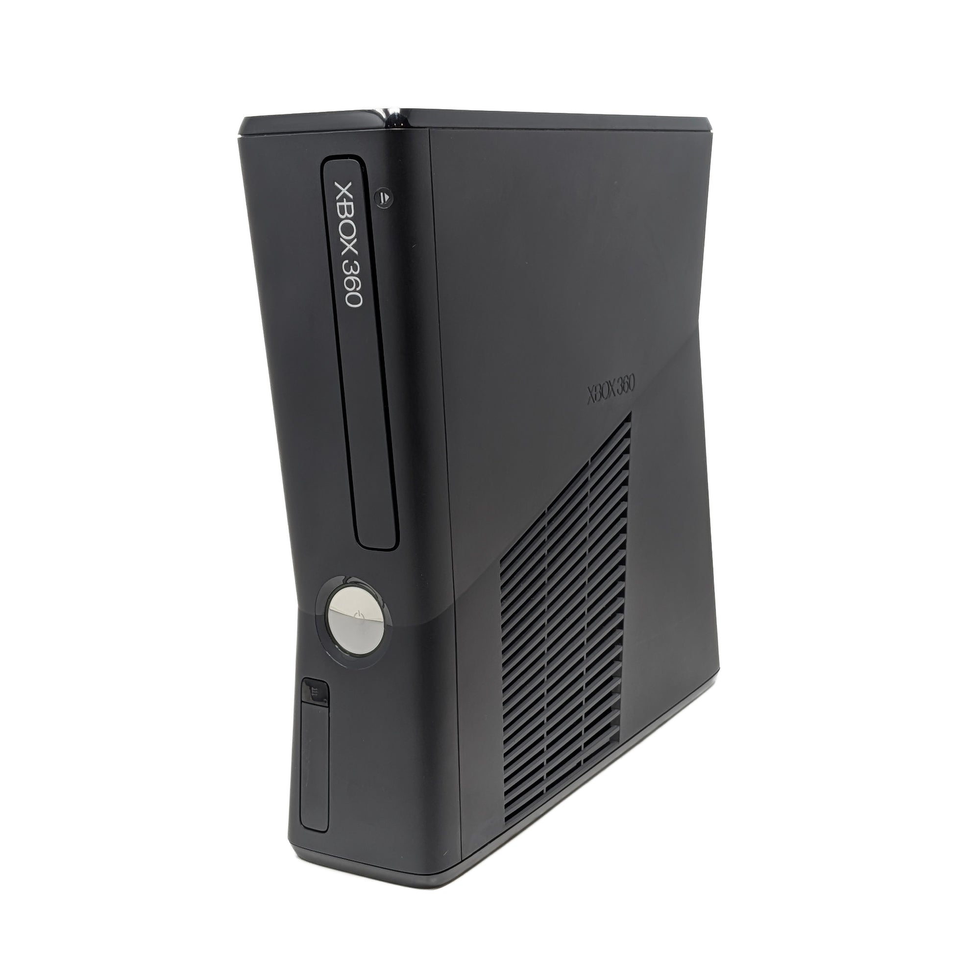 Xbox 360 Slim 4GB Console - Matte Black - Video Game System - Used - CaveGamers