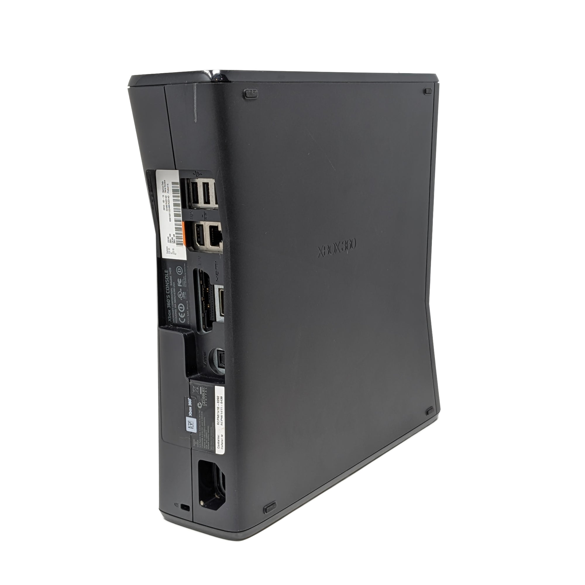 Xbox 360 Slim 4GB Console - Matte Black - Video Game System - Used - CaveGamers - Image 2