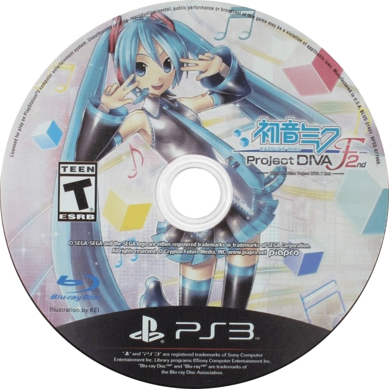 Hatsune Miku: Project DIVA F 2nd PS3 - Video Game - Used - CaveGamers - Image 3