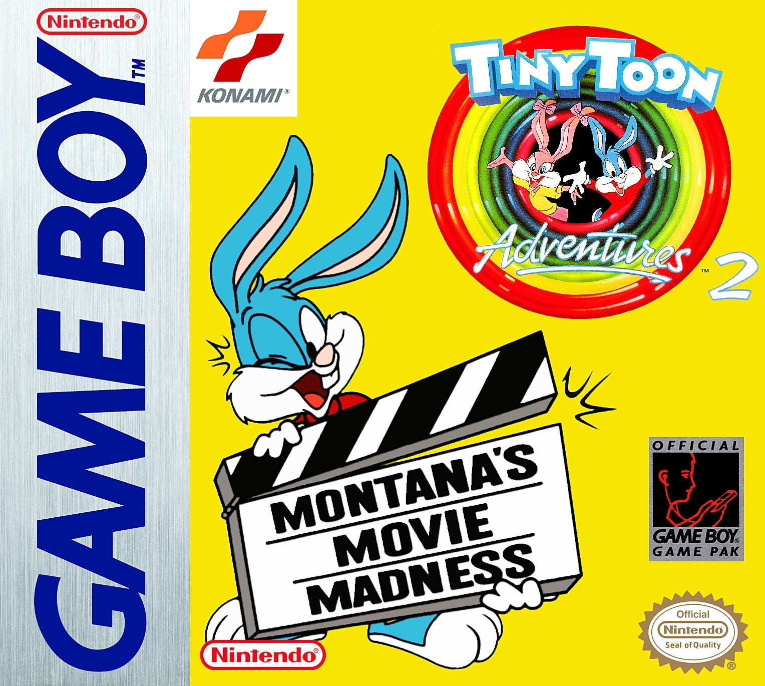 Tiny Toon Adventures: Montana's Movie Madness Game Boy - Video Game - Used - CaveGamers
